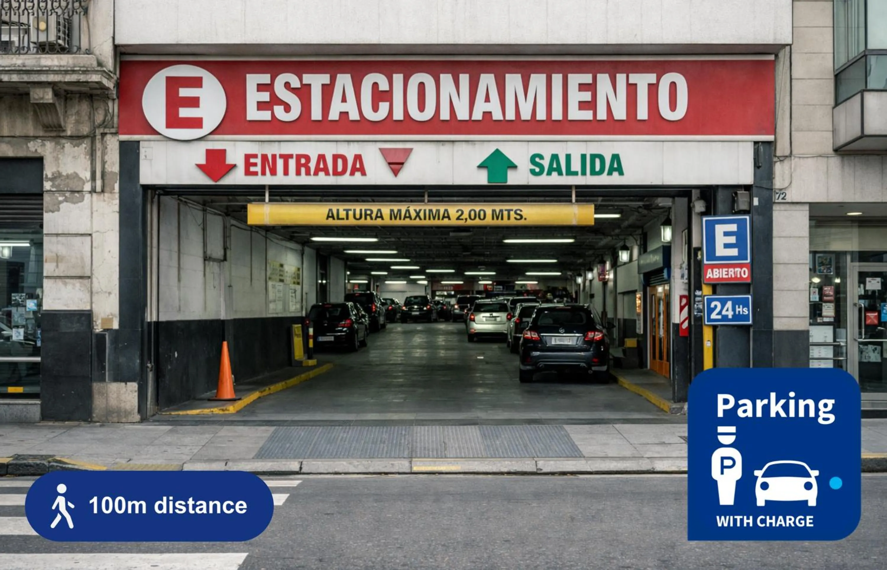 Parking in Trendy Apartments in Palermo - by BueRentals