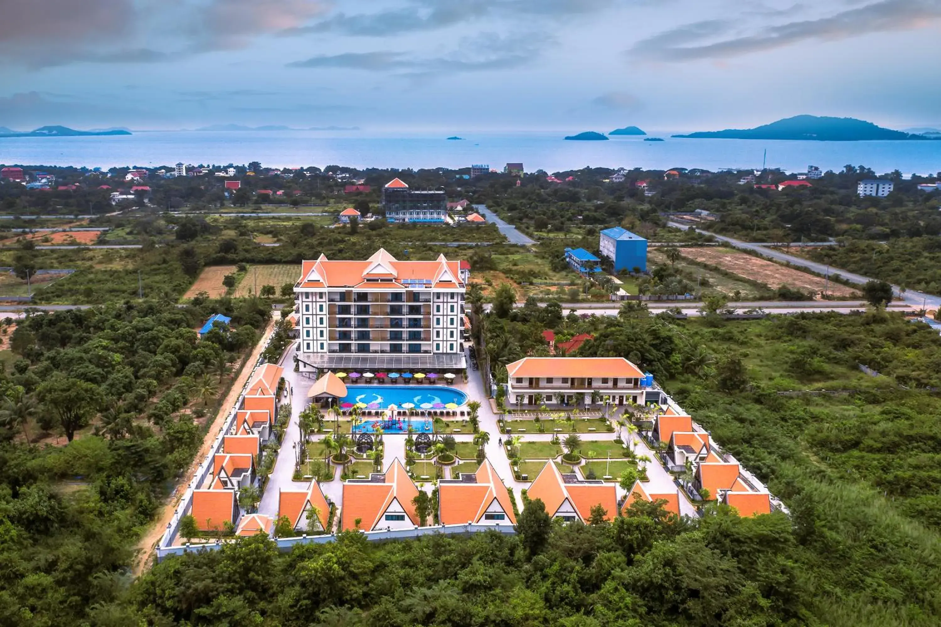 Property building in Vakara Hotel Kep Property building in Vakara Hotel Kep