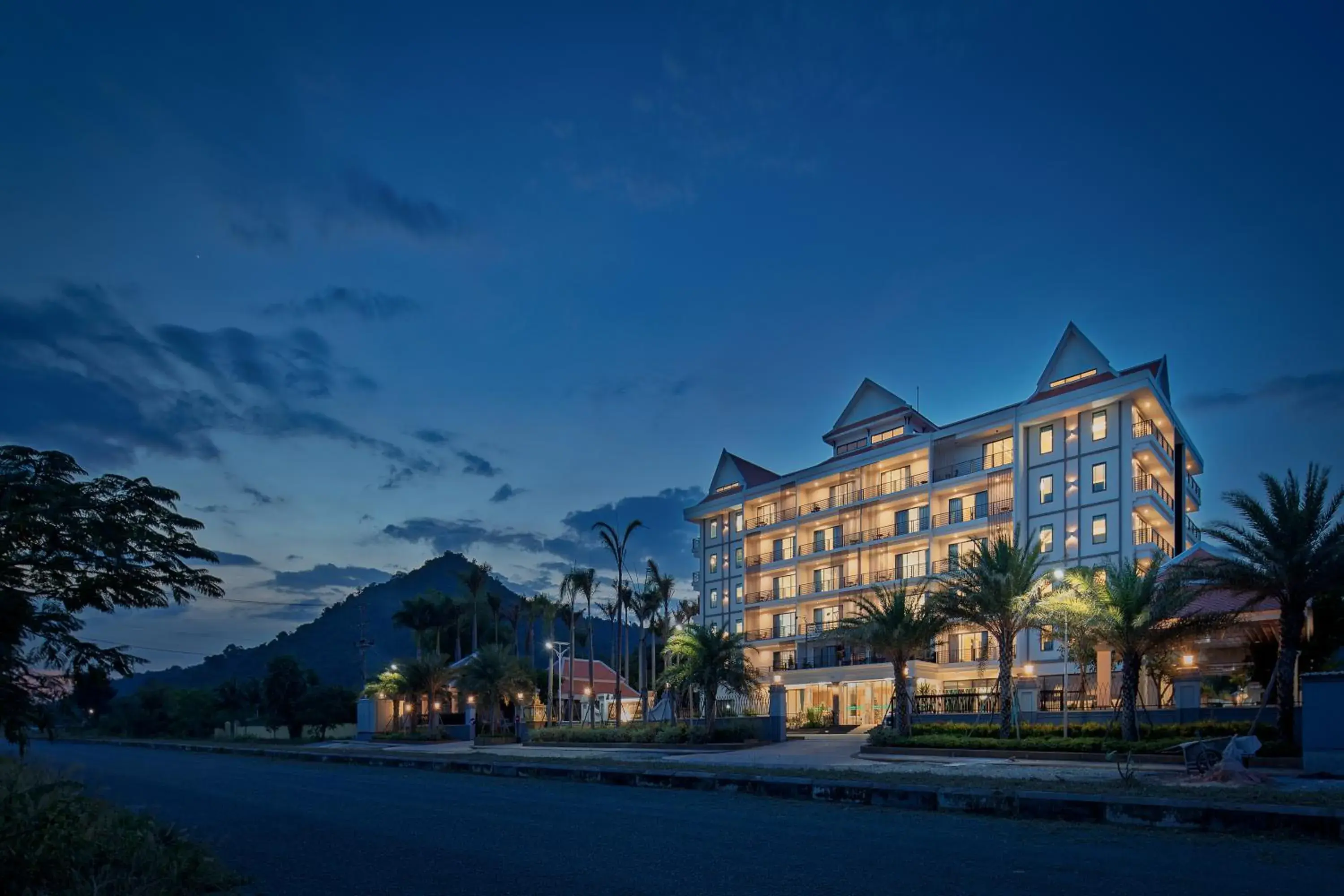 Property building in Vakara Hotel Kep Property building in Vakara Hotel Kep