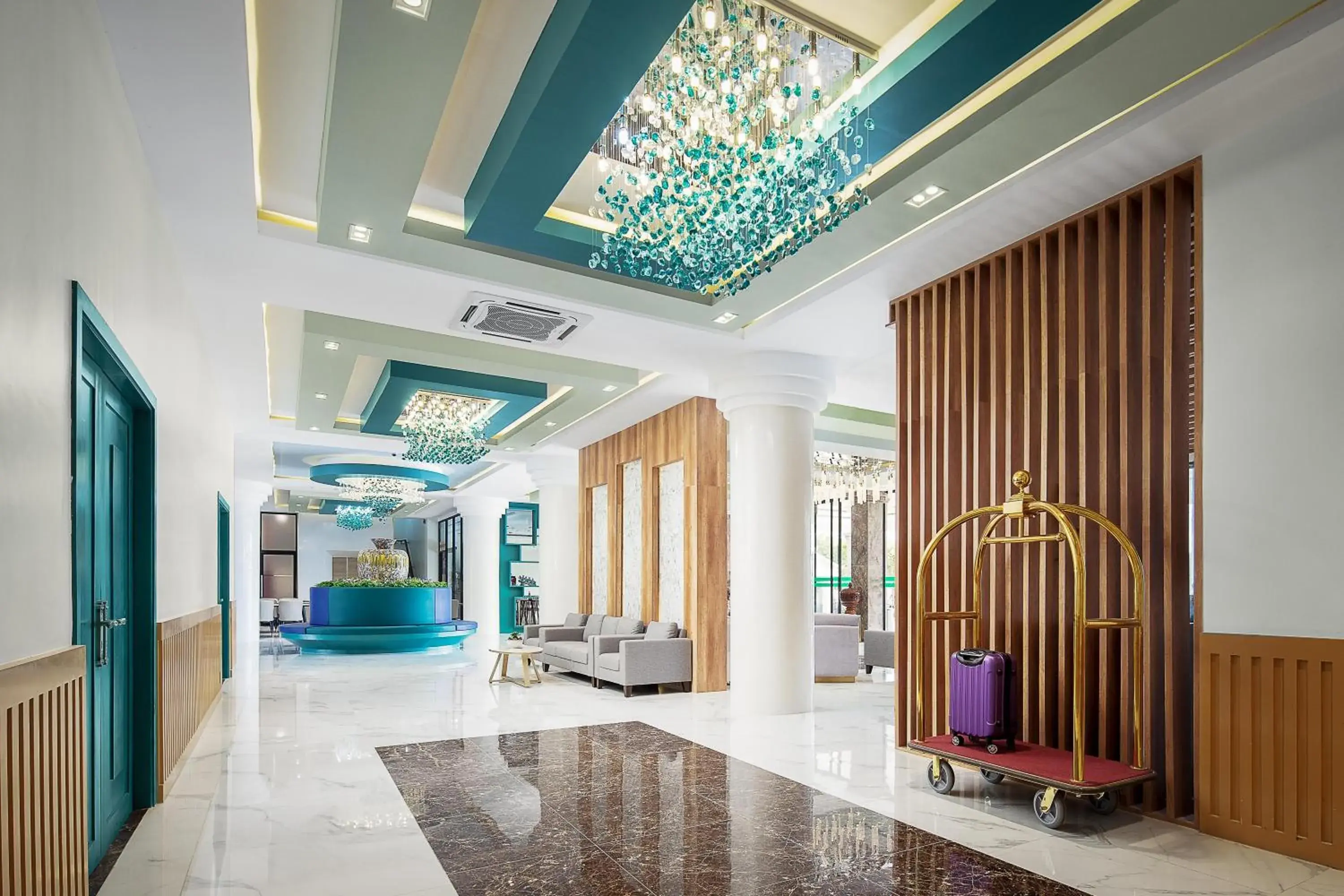 Lobby or reception in Vakara Hotel Kep Lobby or reception in Vakara Hotel Kep