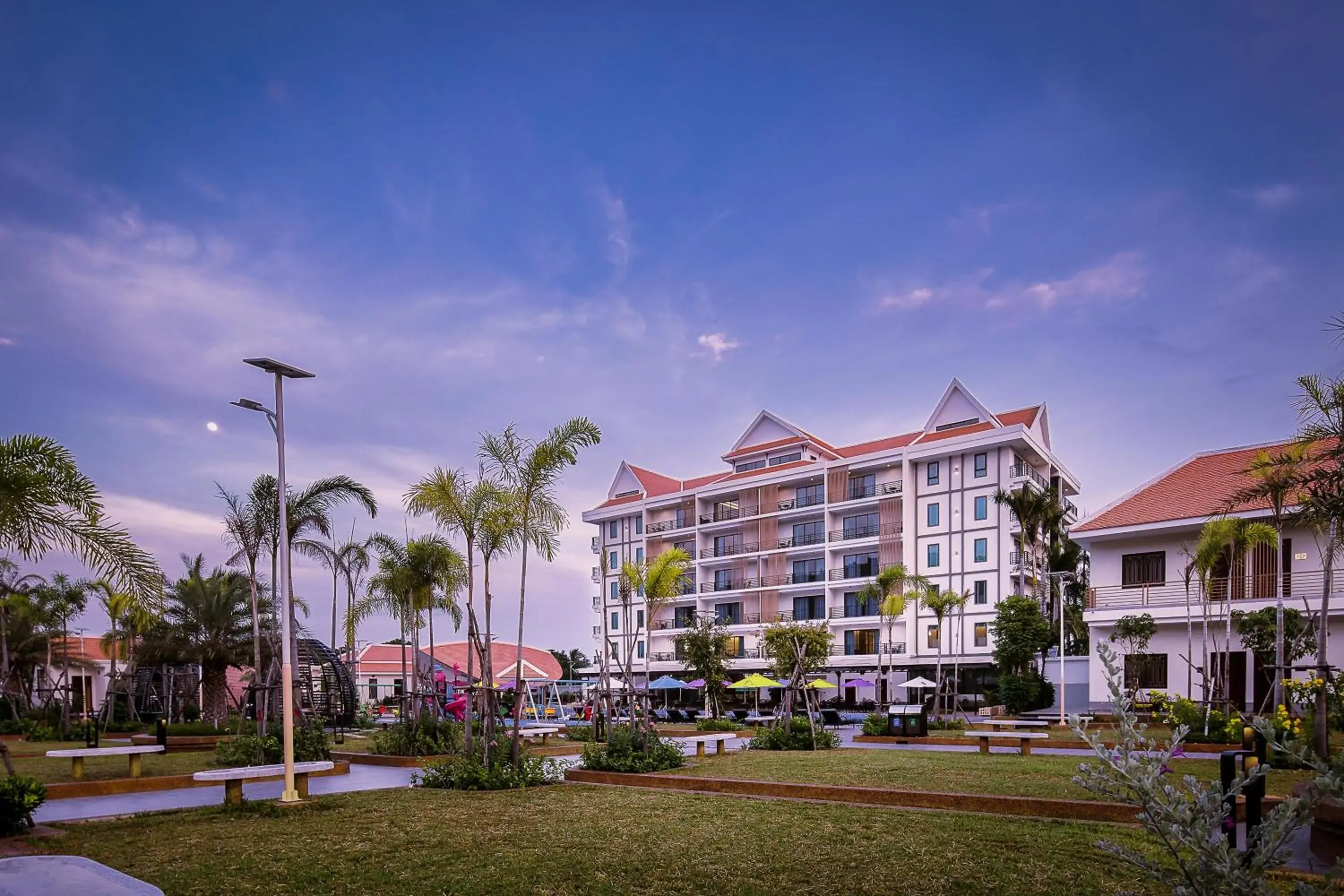 Property building in Vakara Hotel Kep Property building in Vakara Hotel Kep