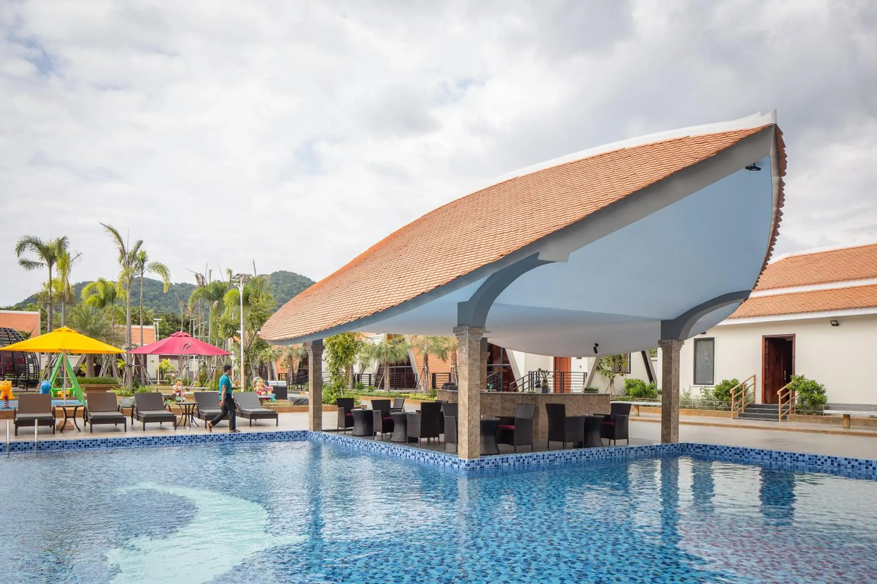 Lounge or bar in Vakara Hotel Kep Lounge or bar in Vakara Hotel Kep