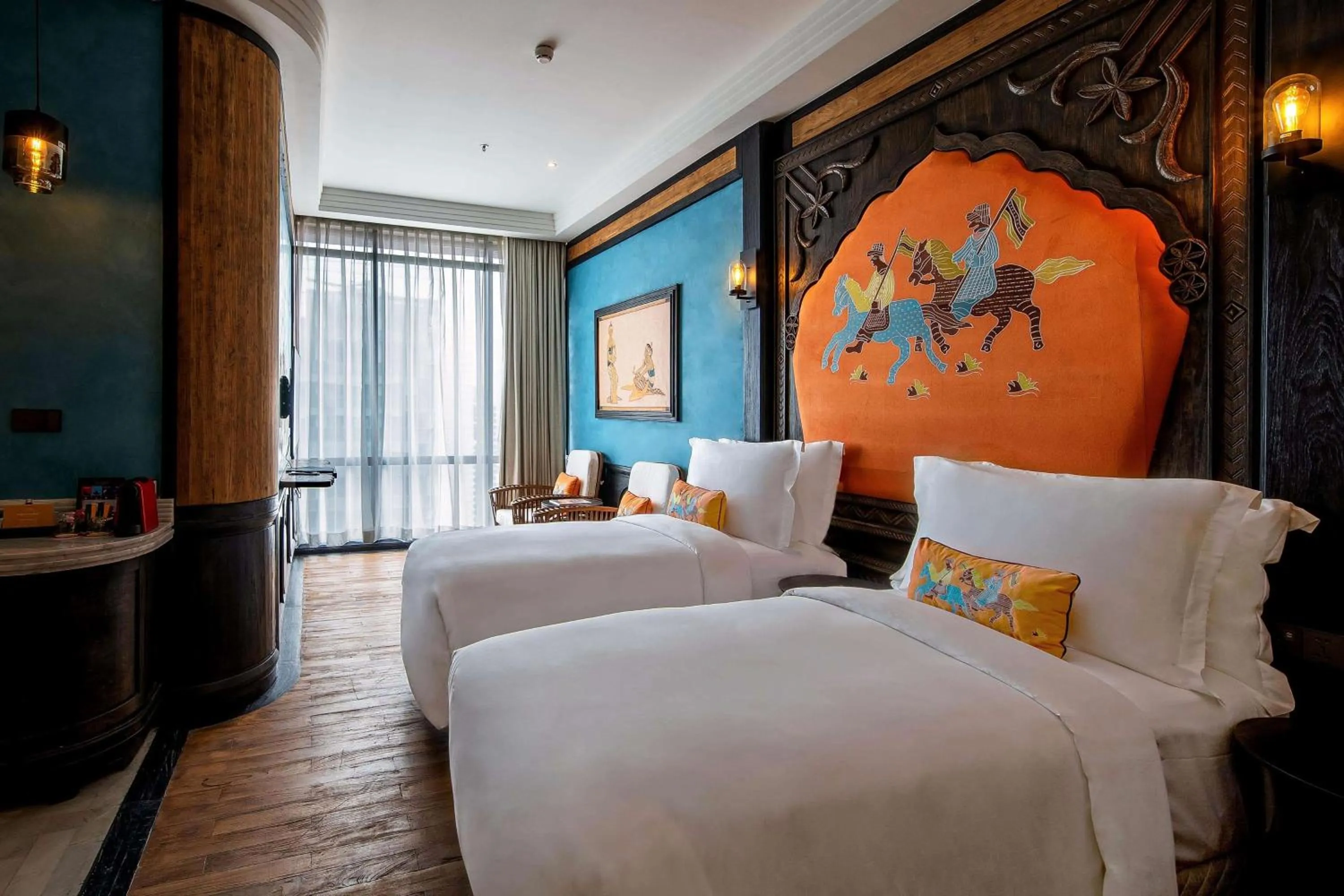 Bedroom, Bed in The Orient Jakarta, a Royal Hideaway Hotel