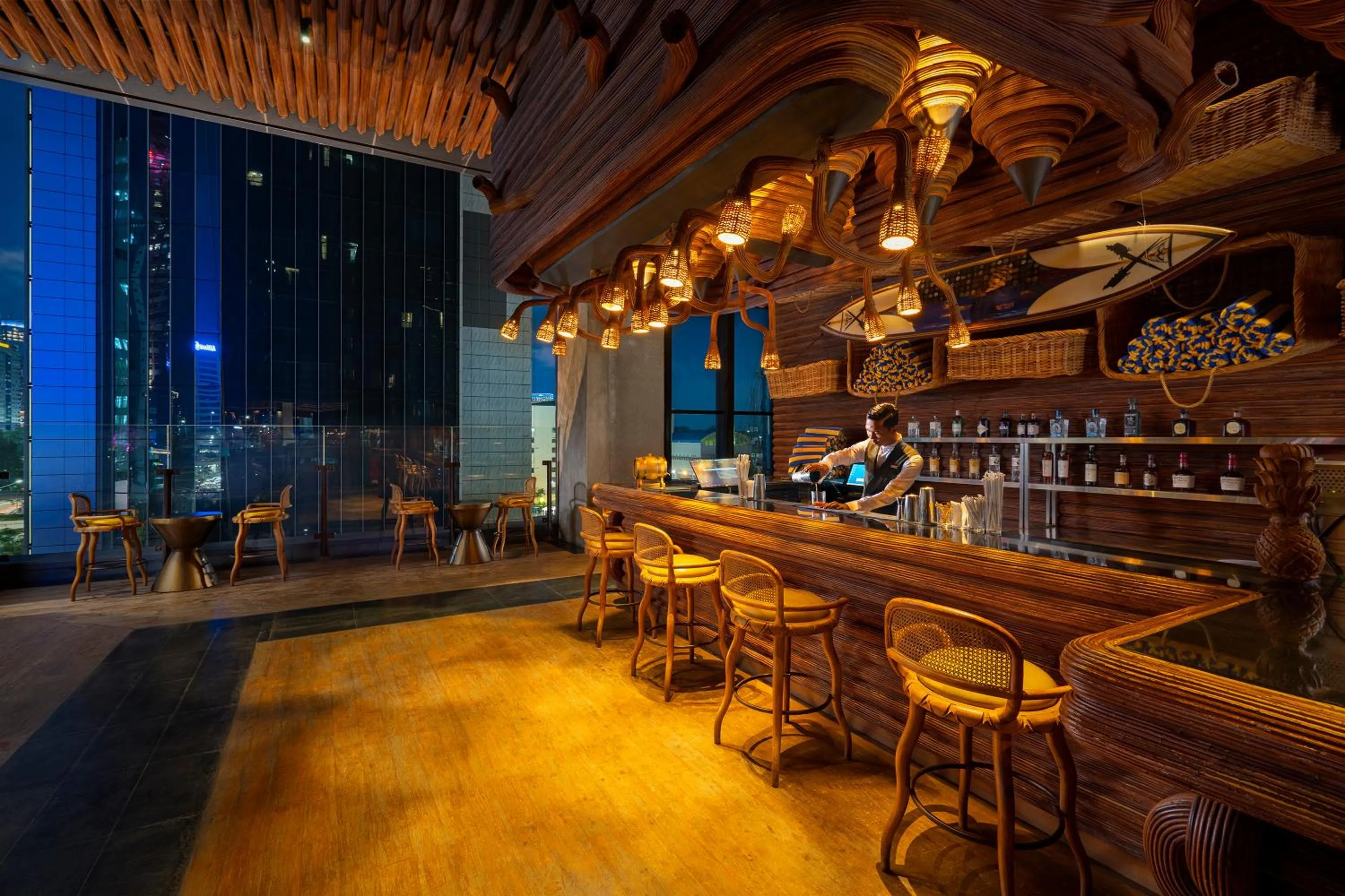 Pool view in The Orient Jakarta, a Royal Hideaway Hotel