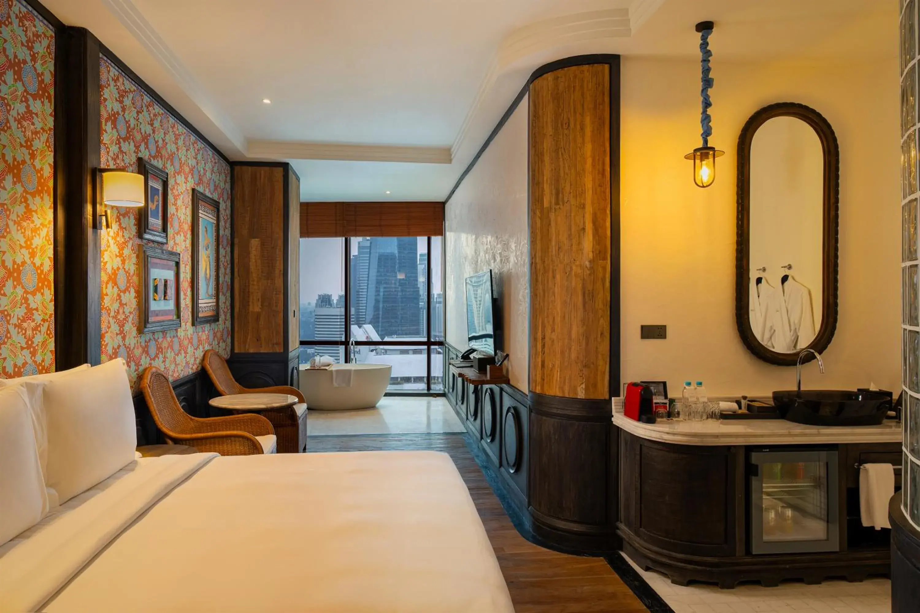 Grand Deluxe Room - King Bed in The Orient Jakarta, a Royal Hideaway Hotel Grand Deluxe Room - King Bed in The Orient Jakarta, a Royal Hideaway Hotel