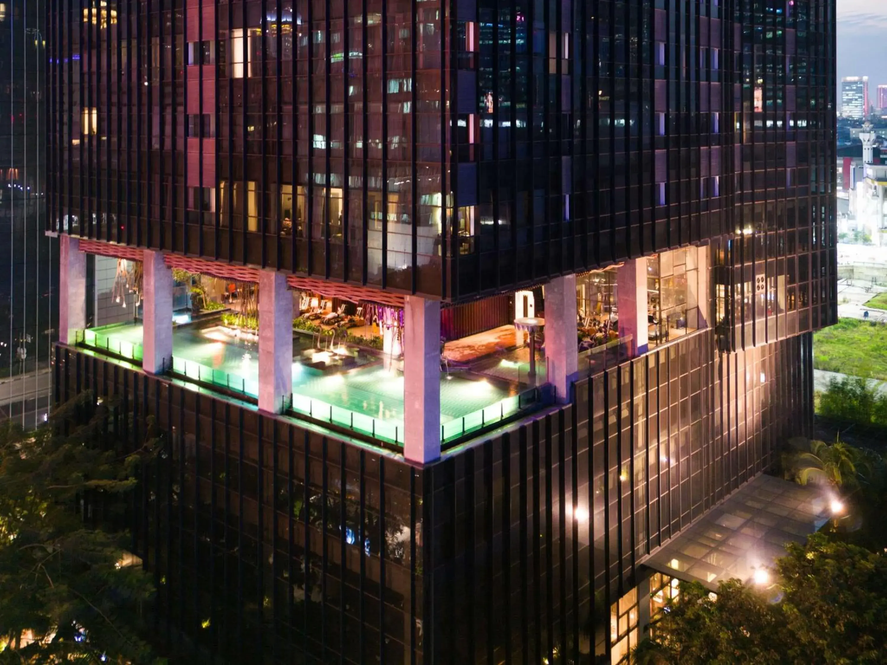 Property building in The Orient Jakarta, a Royal Hideaway Hotel Property building in The Orient Jakarta, a Royal Hideaway Hotel