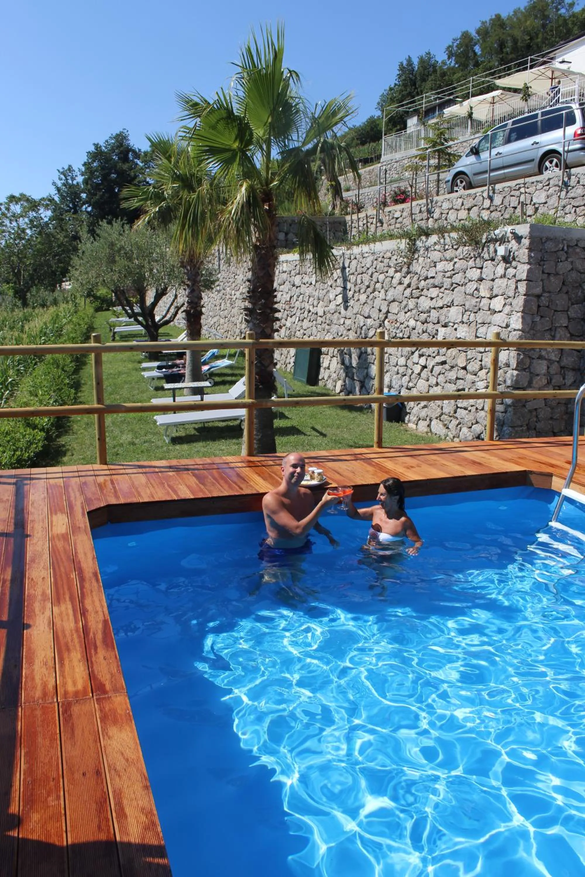 Swimming pool in Panariello Palace