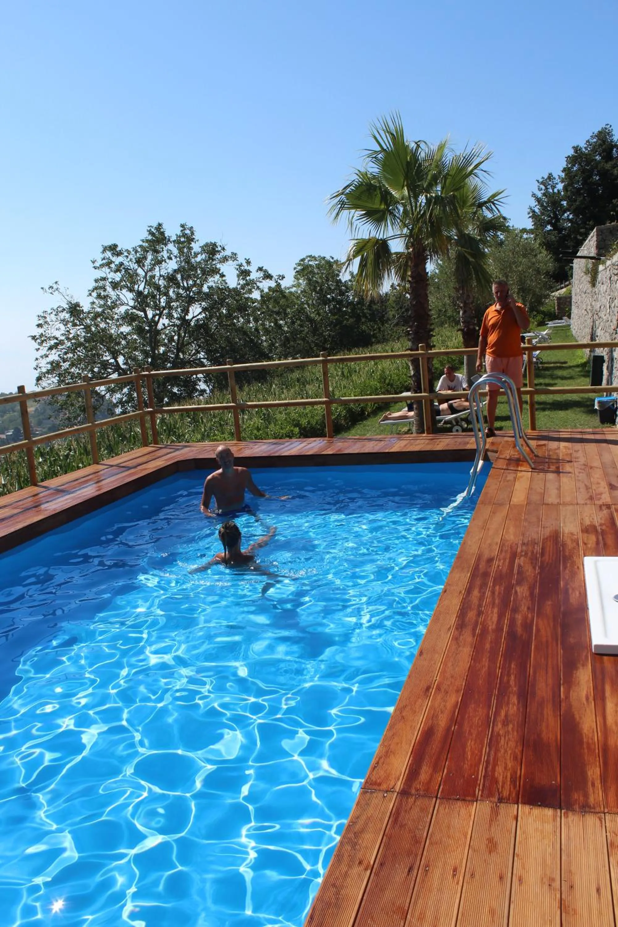 Swimming pool in Panariello Palace