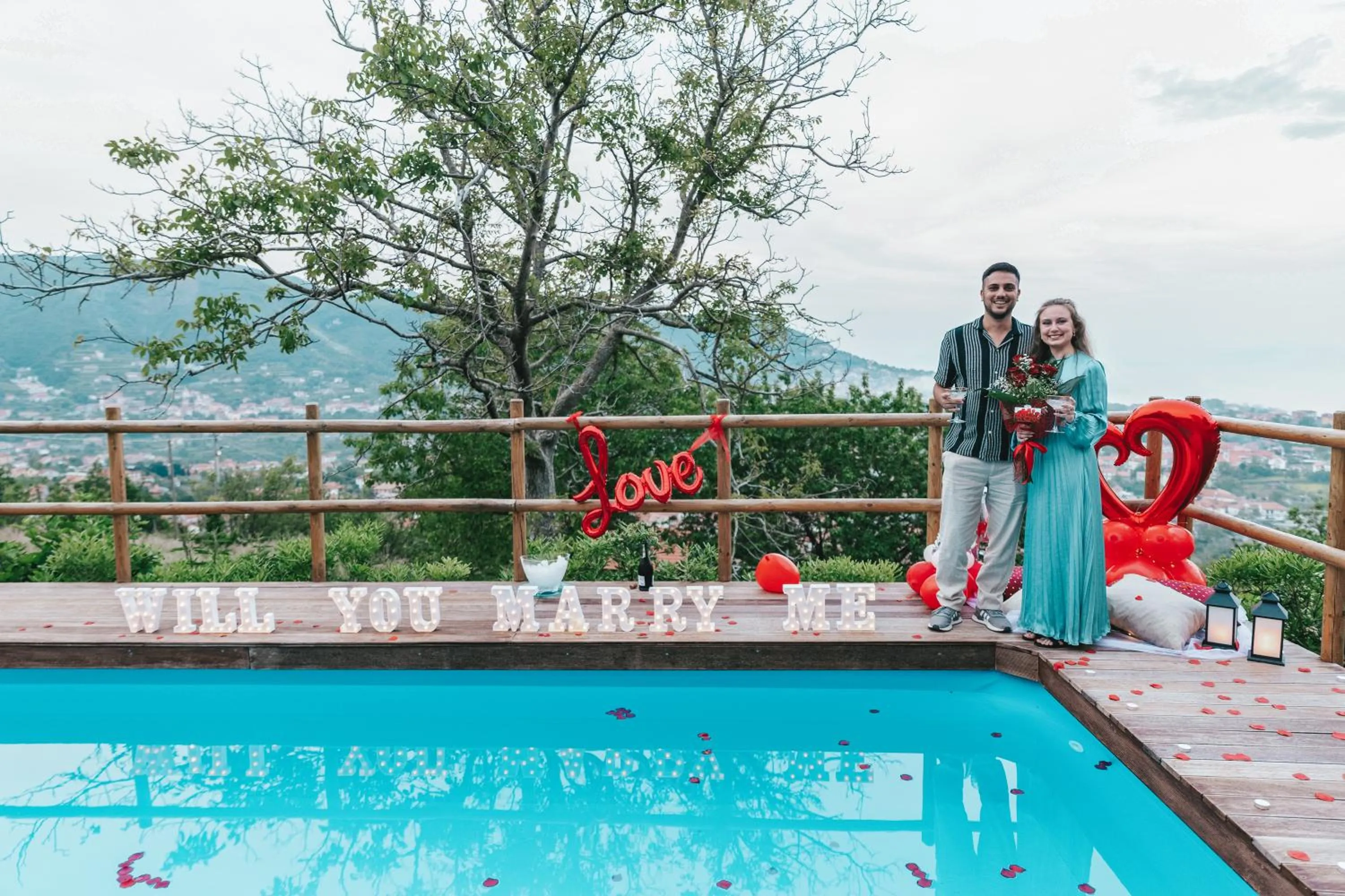 Swimming pool in Panariello Palace