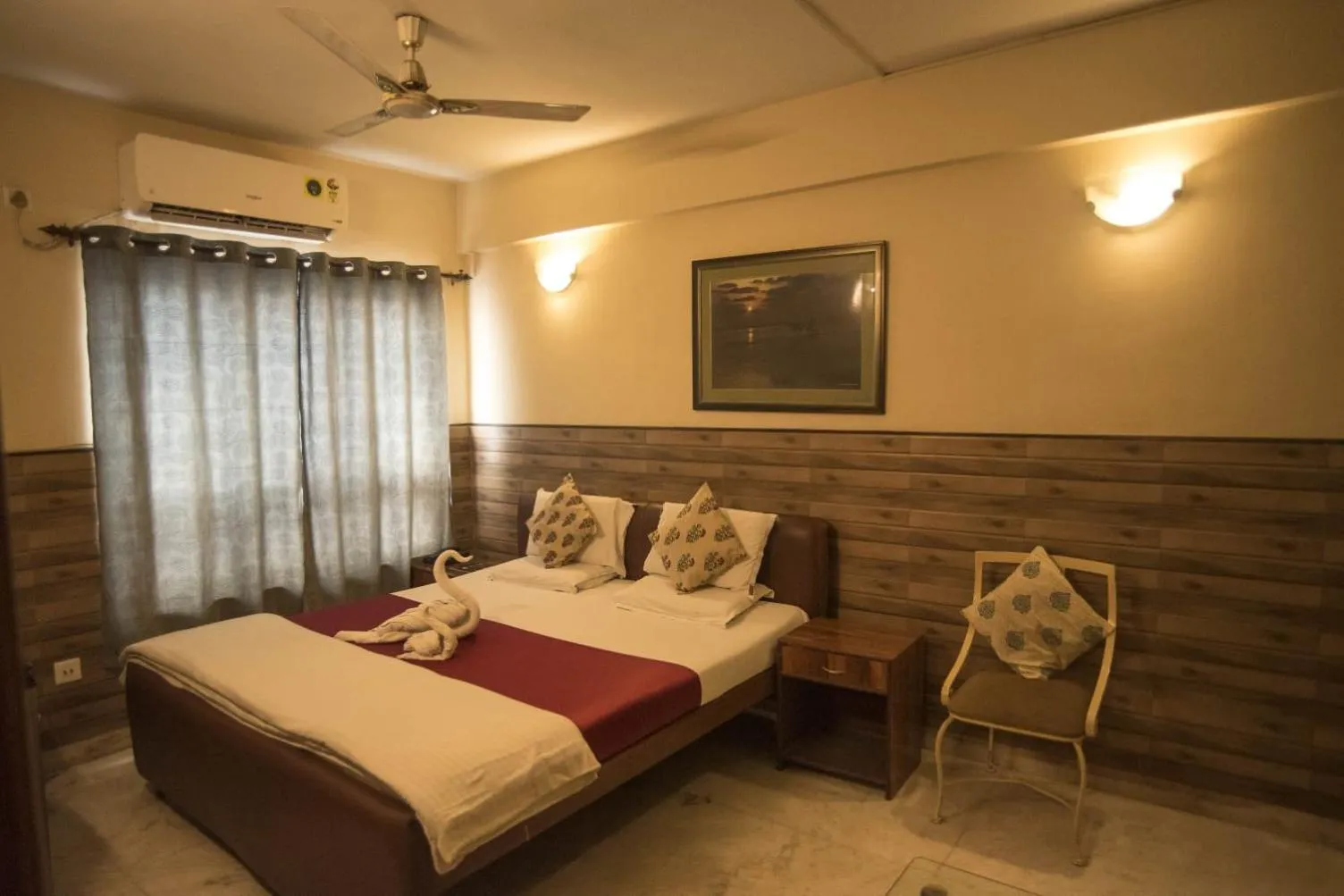 Bed in Malik Guest House