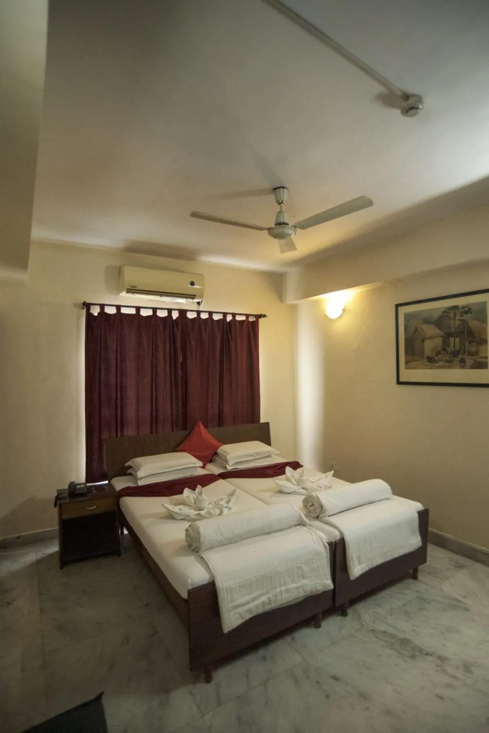 Bed in Malik Guest House