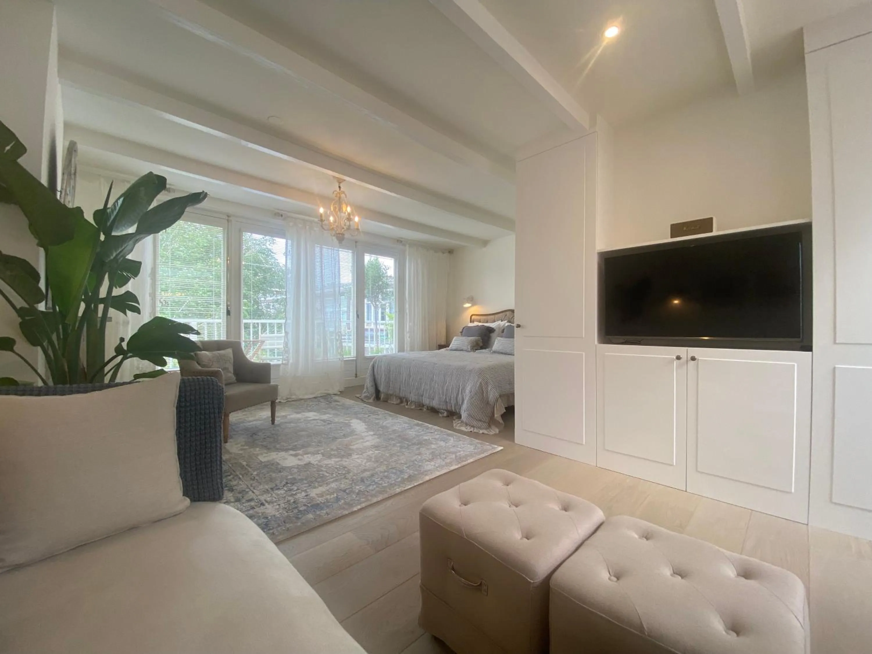 Living room, Bed in Bed and Breakfast Amsterdam