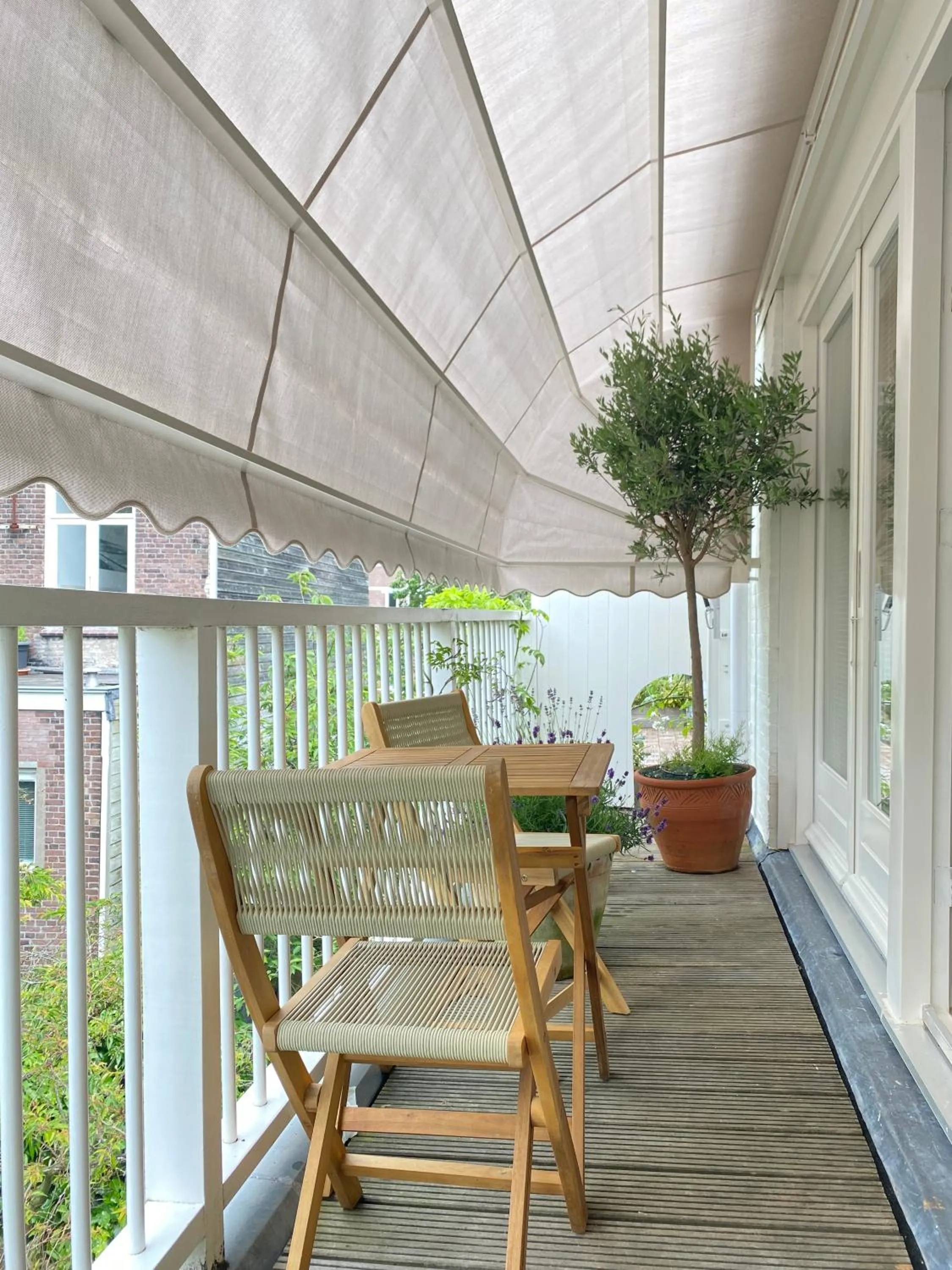 Balcony/Terrace in Bed and Breakfast Amsterdam