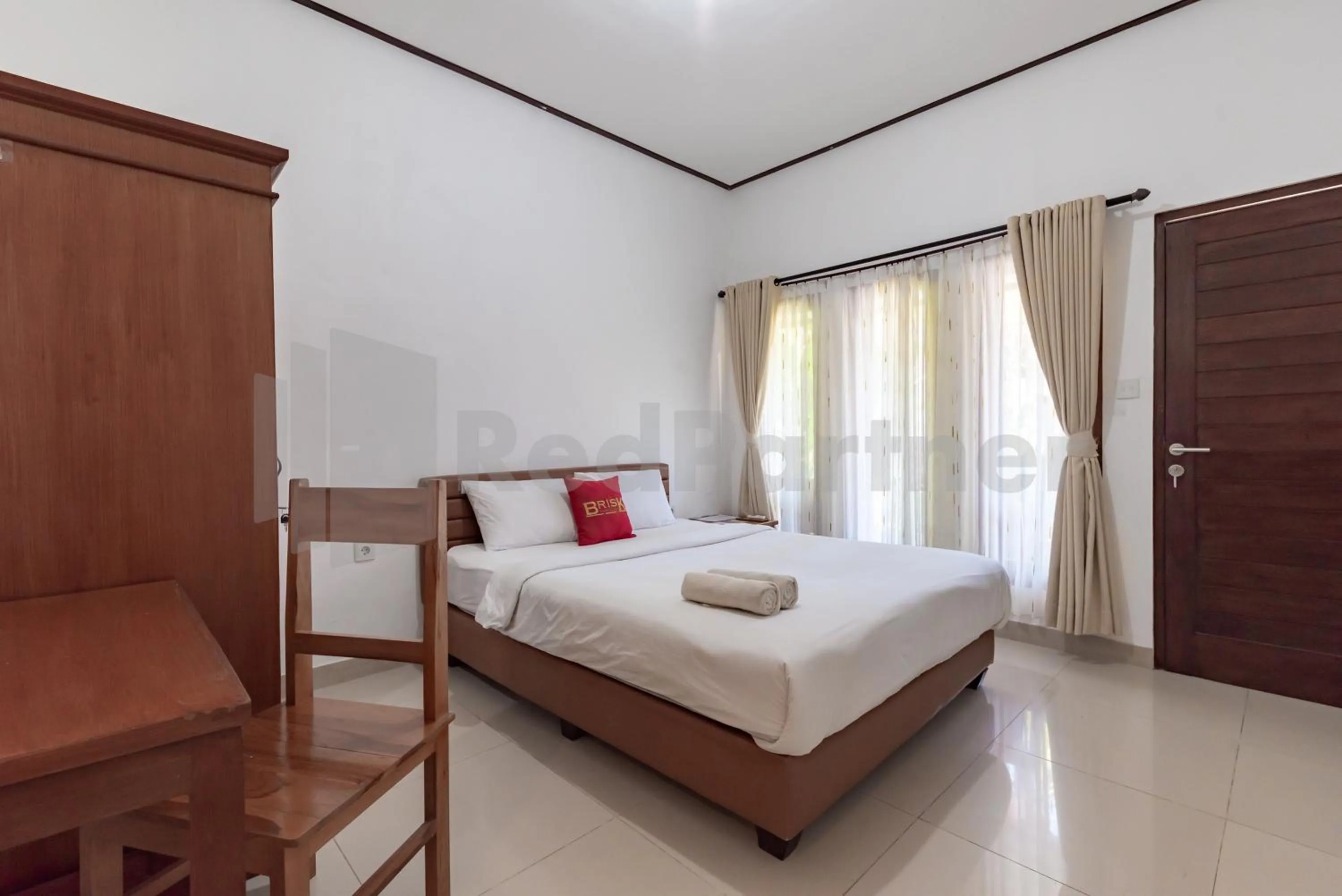 Bedroom, Bed in Brisk Homestay Uluwatu RedPartner