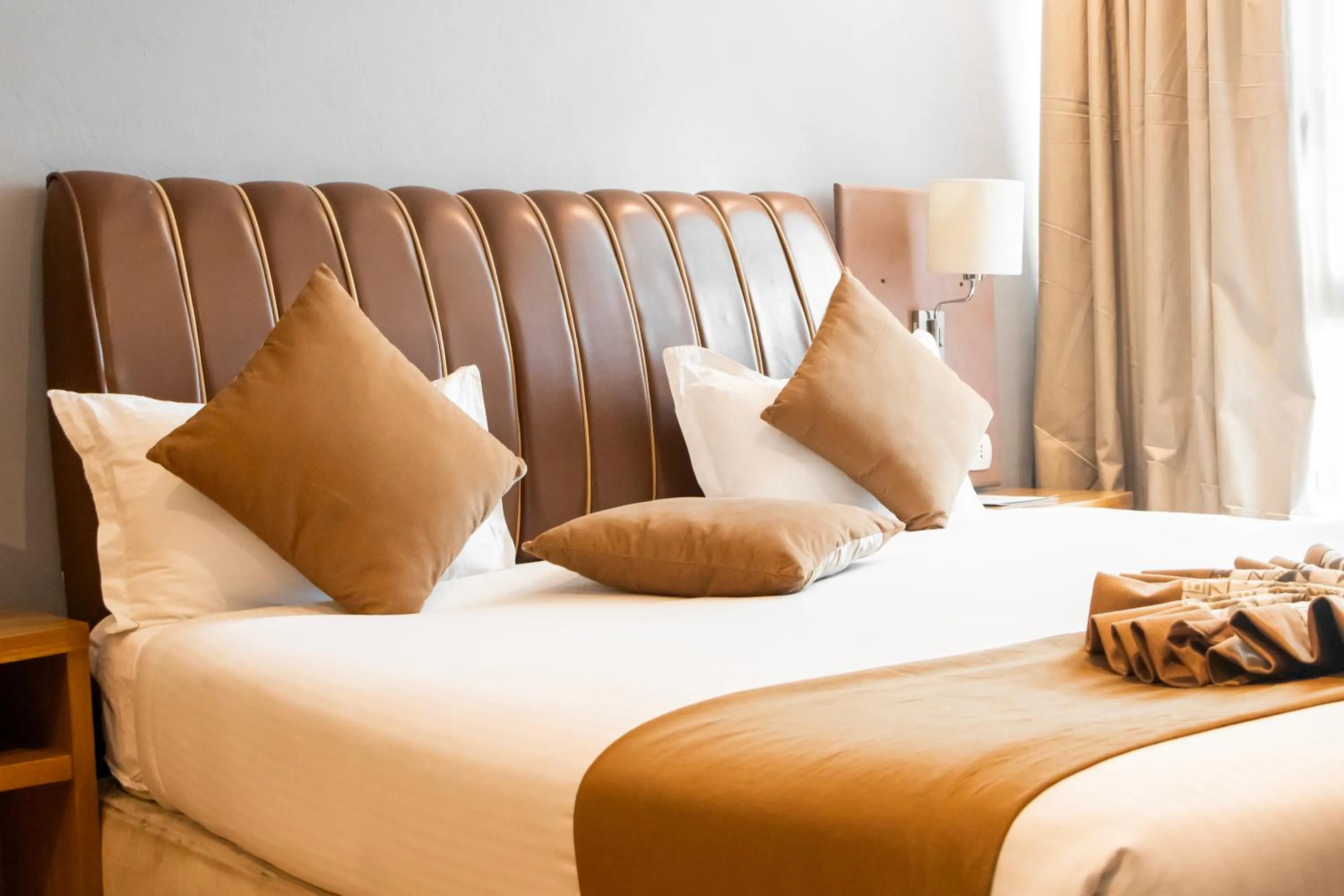 Bed in Bonanza Addis Hotel