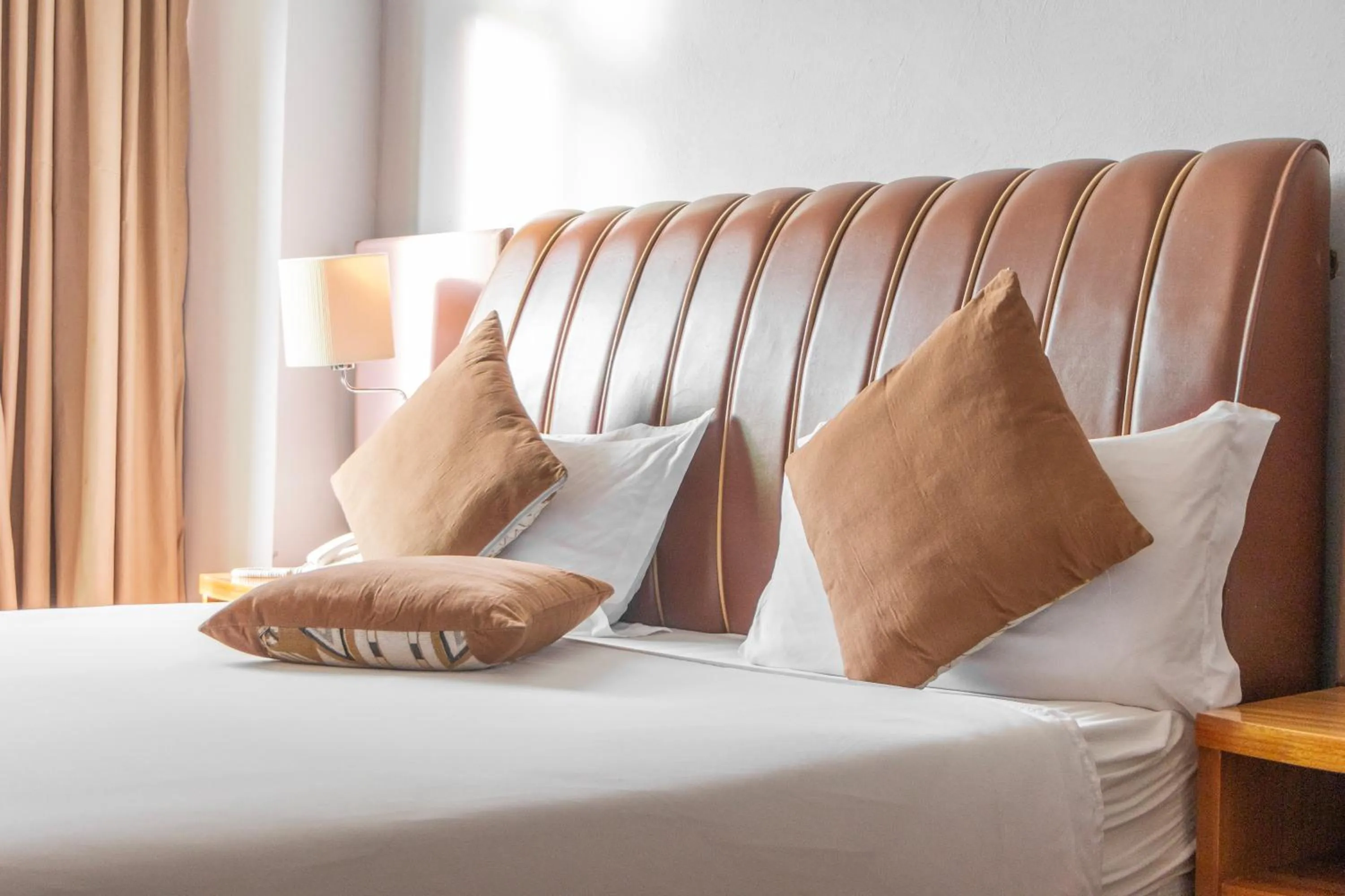 Bed in Bonanza Addis Hotel