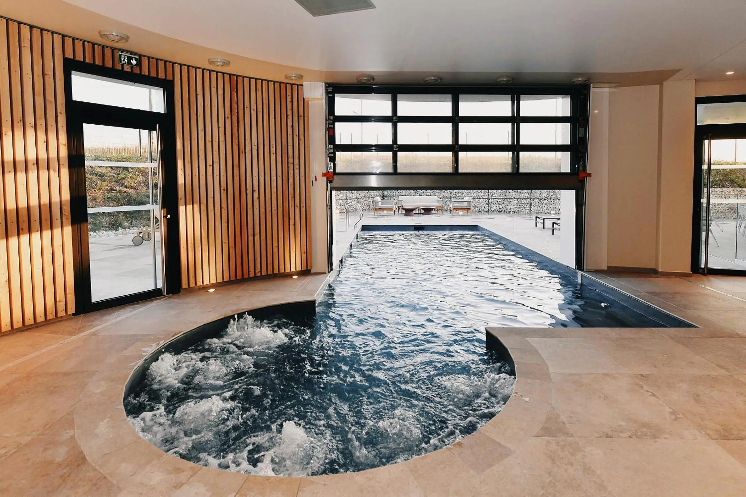 Sauna in Golden Tulip Reims Bezannes