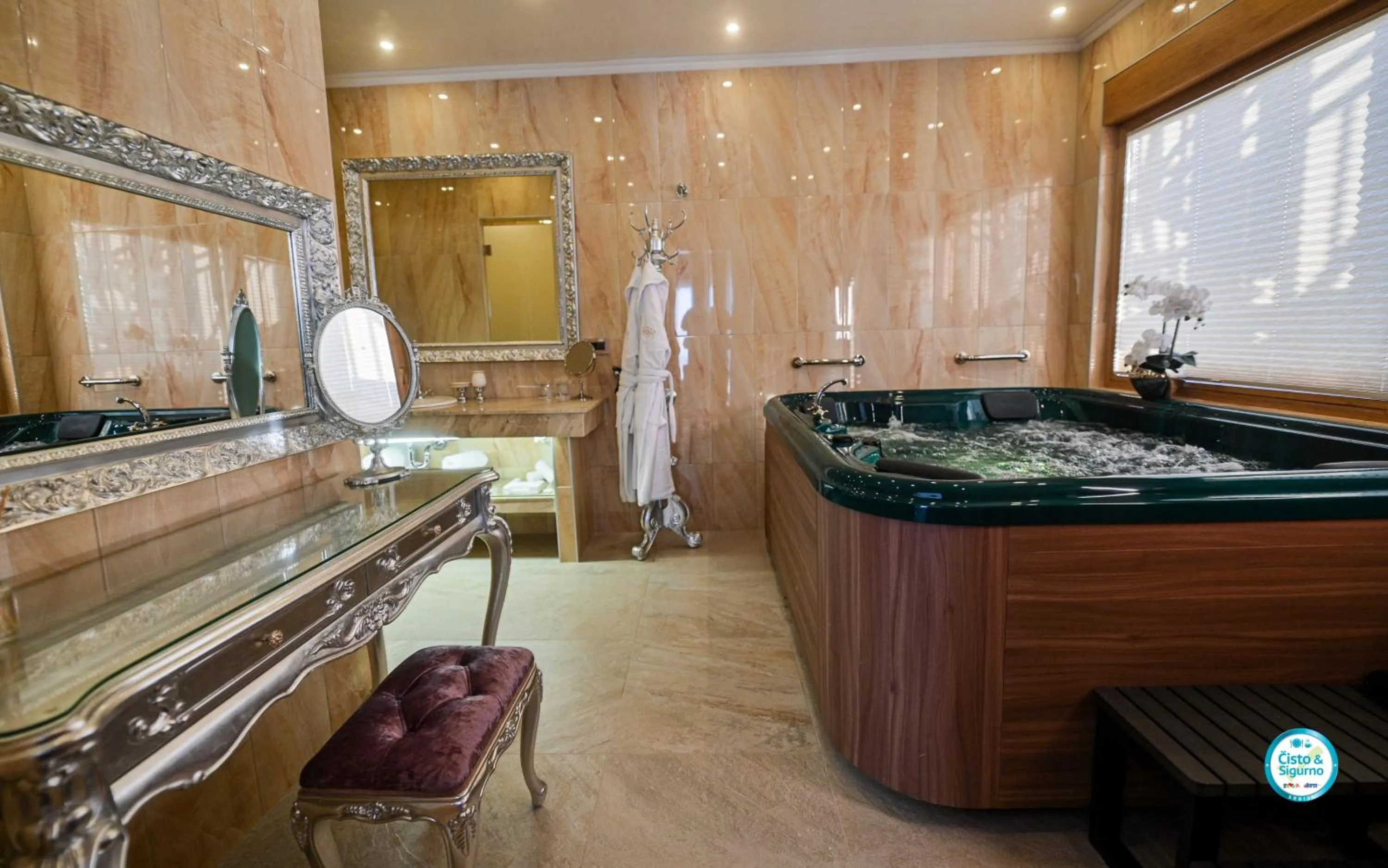 Bathroom in Prezident Palace Belgrade - Adults Only