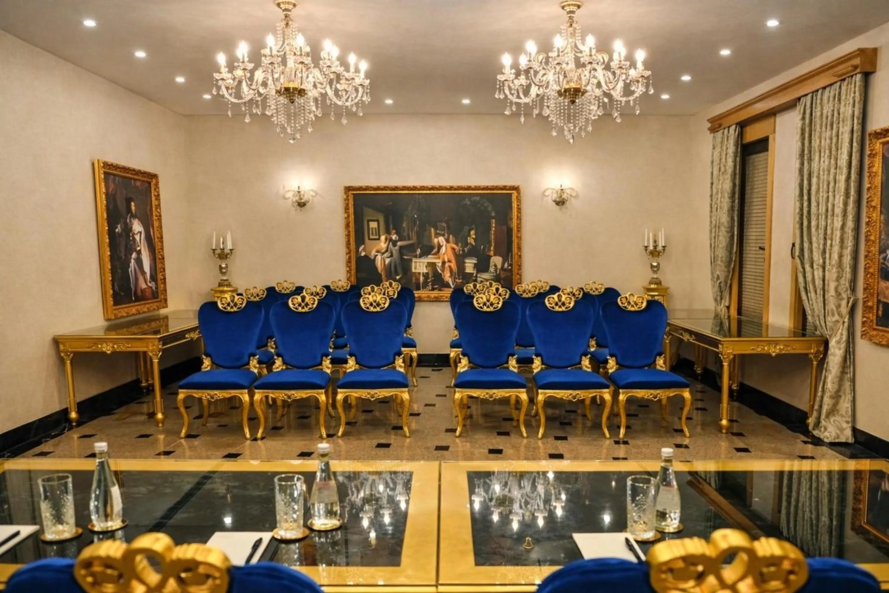 Meeting/conference room in Prezident Palace Belgrade - Luxury Boutique Hotel & Spa
