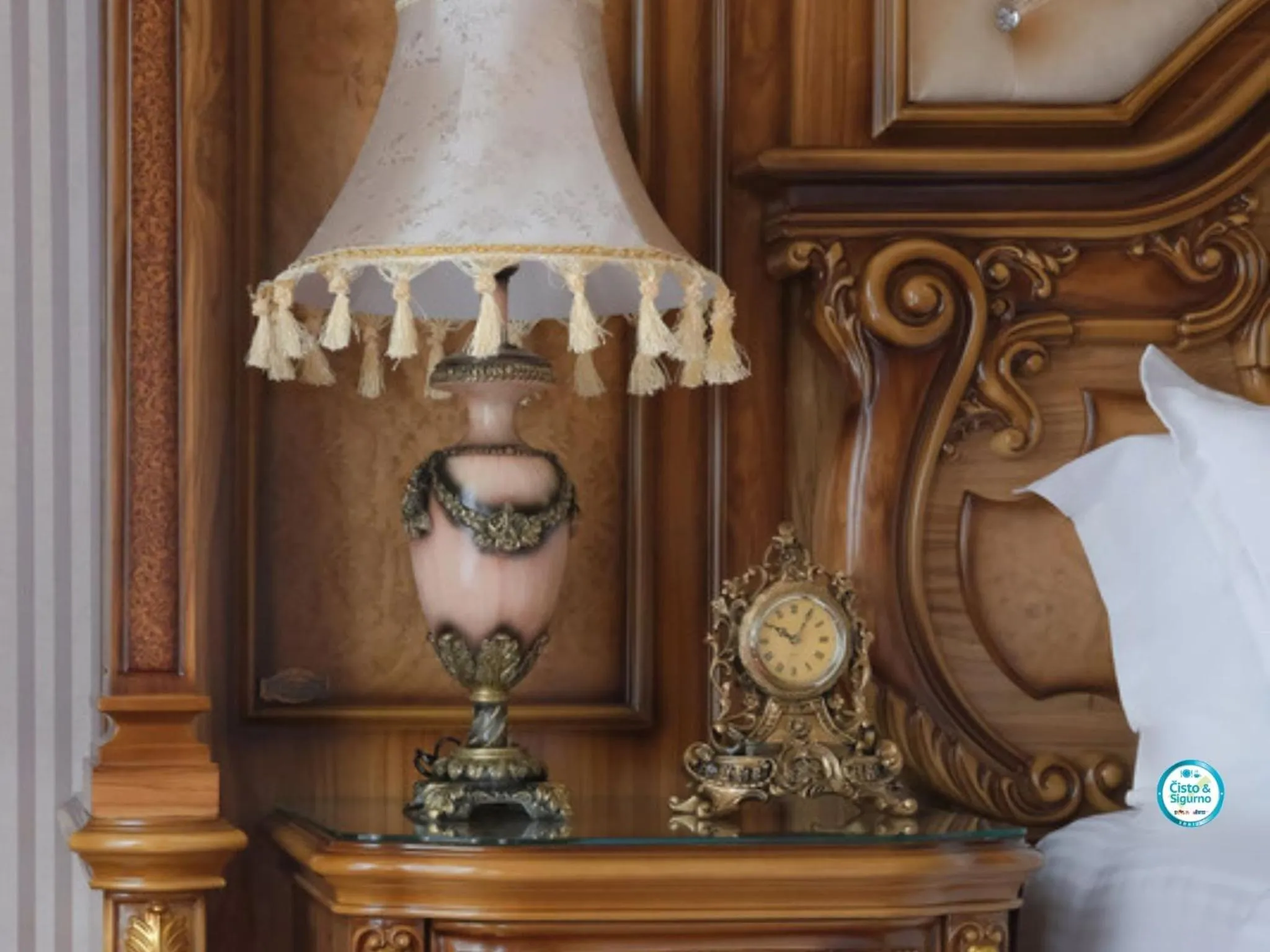 Decorative detail in Prezident Palace Belgrade - Adults Only