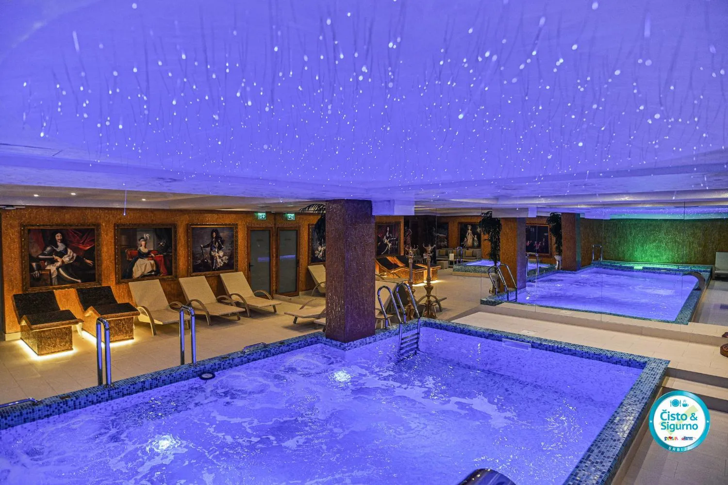 Spa and wellness centre/facilities in Prezident Palace Belgrade - Adults Only