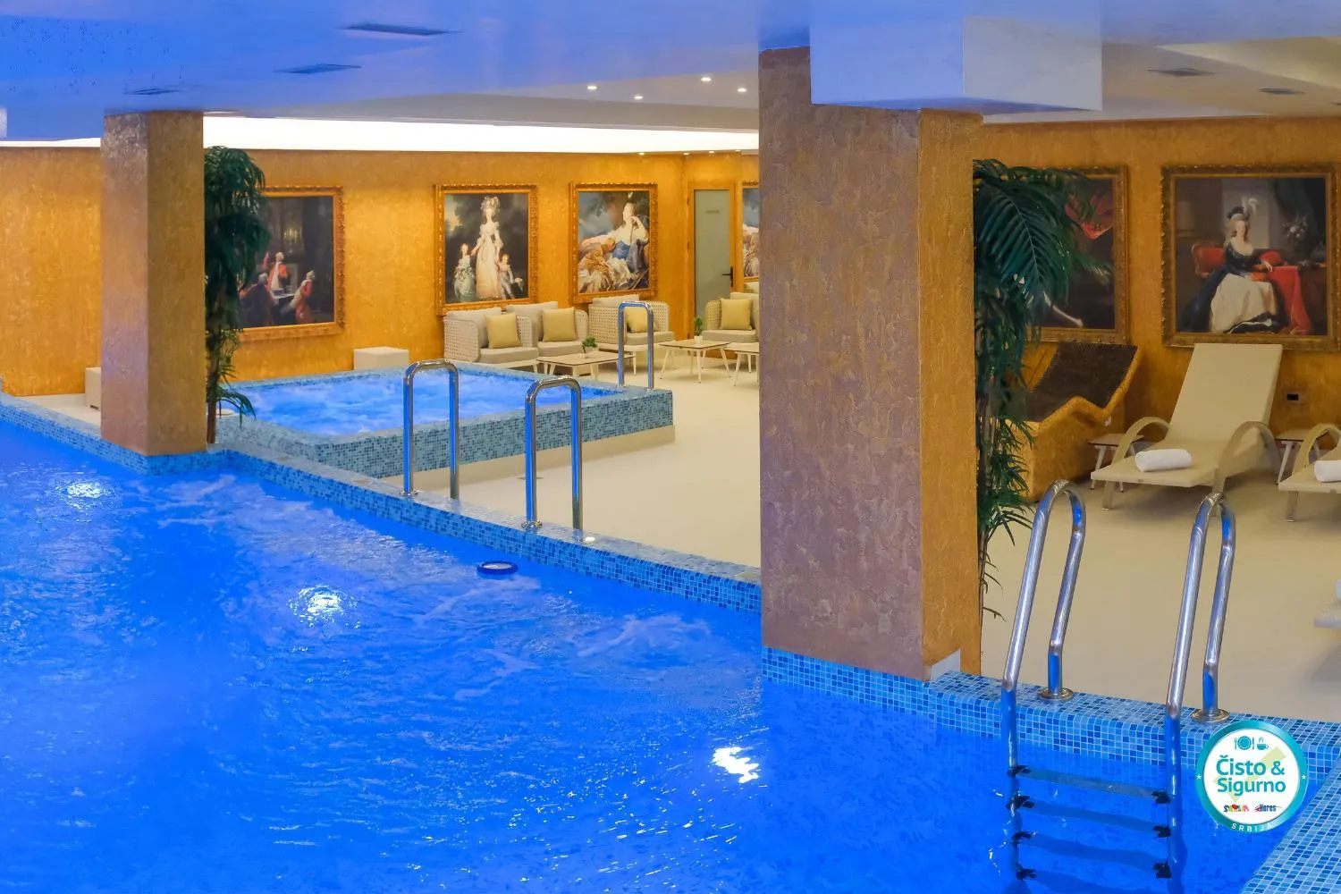 Spa and wellness centre/facilities in Prezident Palace Belgrade - Adults Only