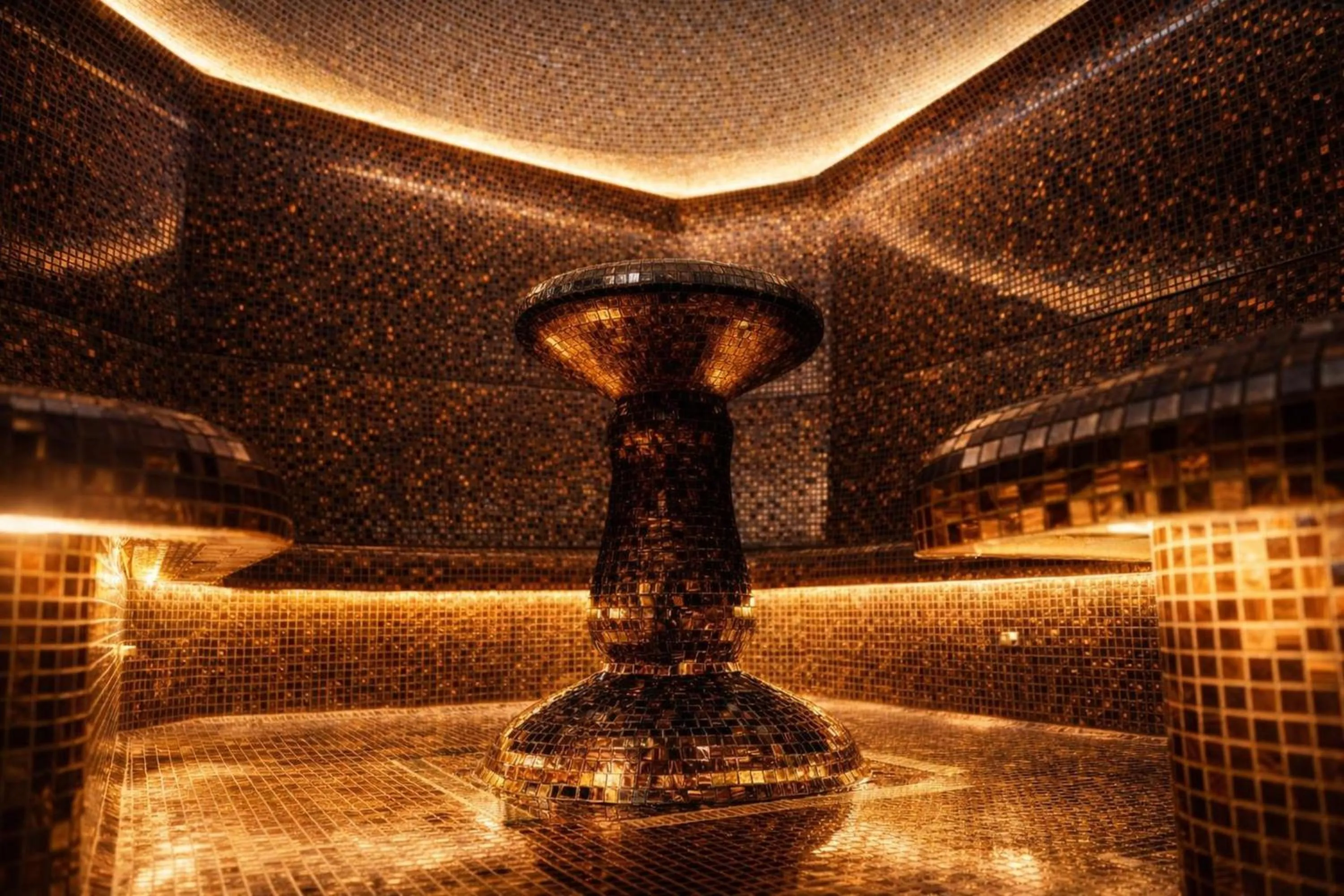 Steam room in Prezident Palace Belgrade - Luxury Boutique Hotel & Spa