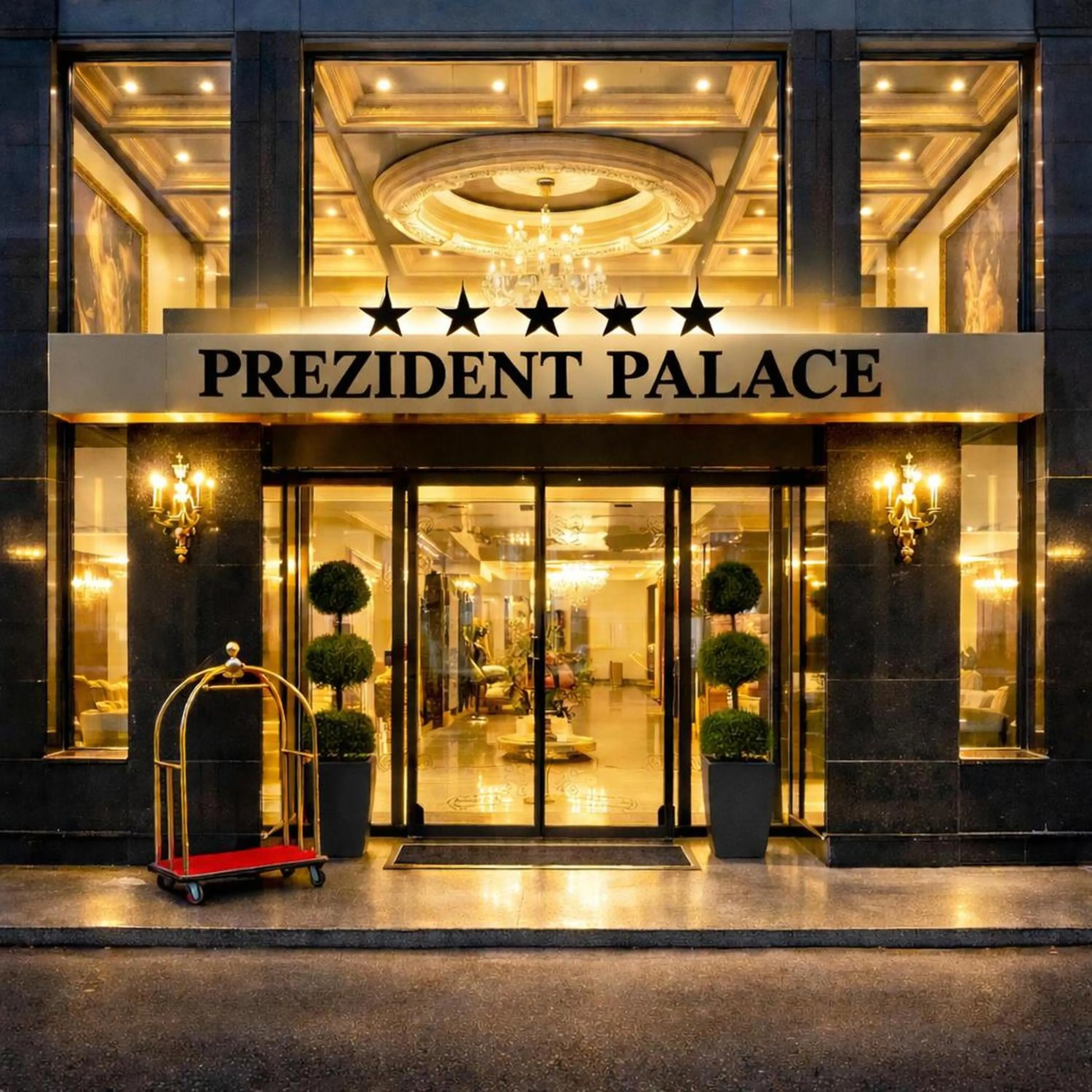 Property building in Prezident Palace Belgrade - Luxury Boutique Hotel & Spa