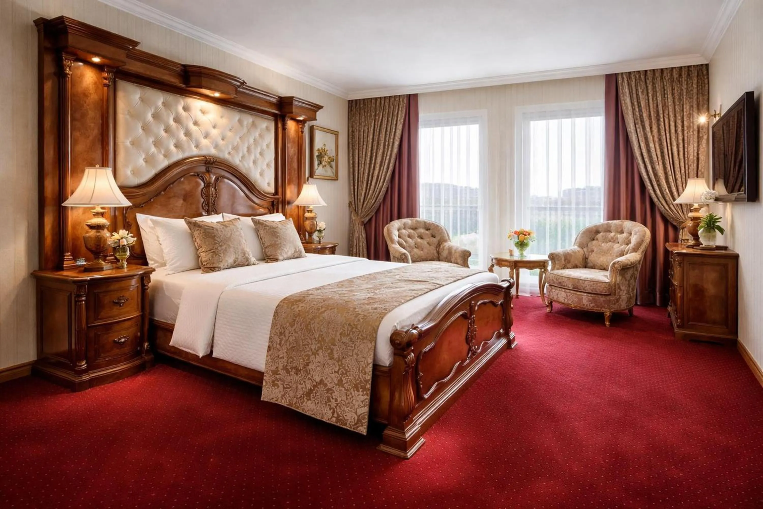 Bedroom, Bed in Prezident Palace Belgrade - Luxury Boutique Hotel & Spa