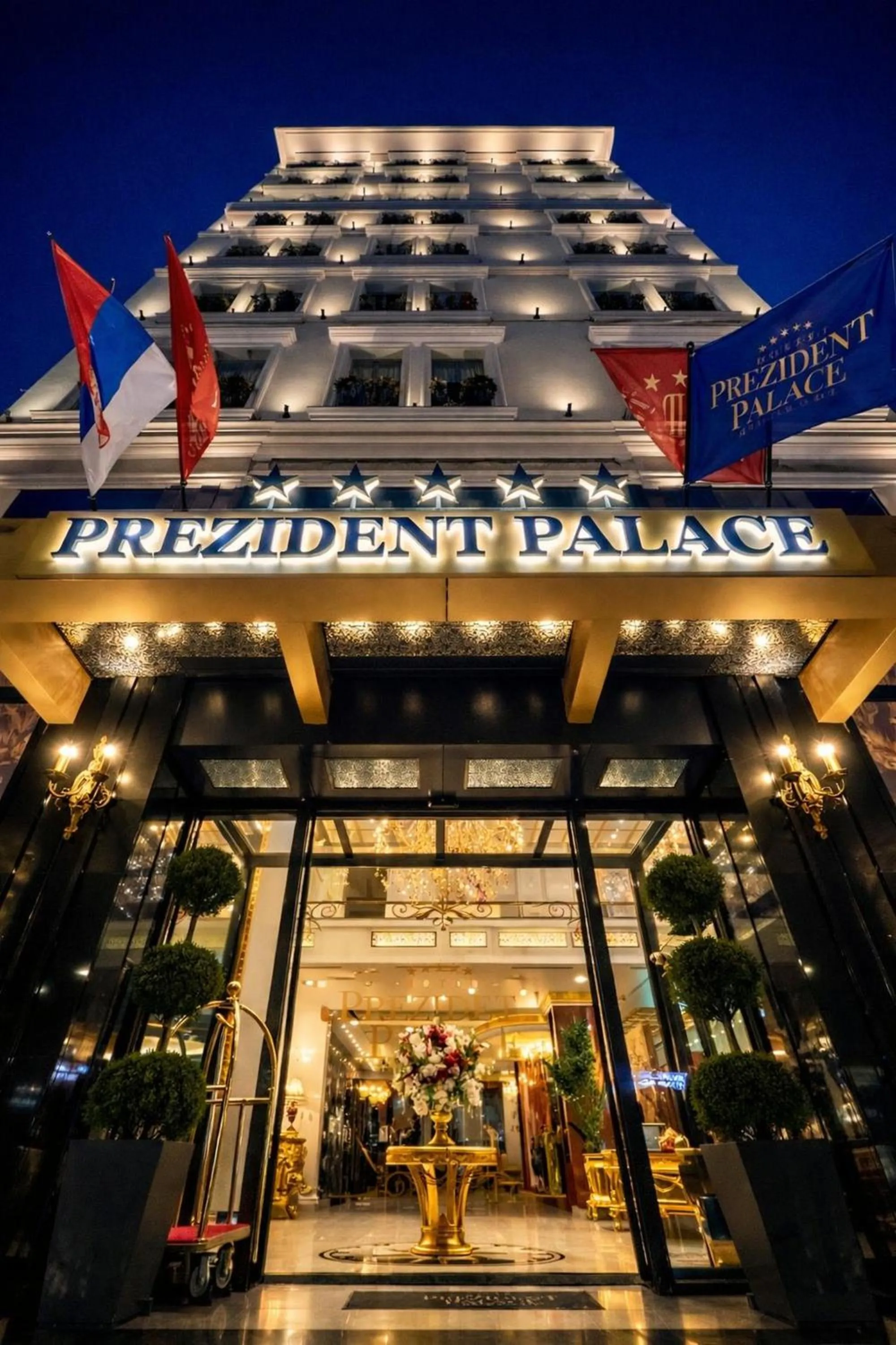 Property building in Prezident Palace Belgrade - Luxury Boutique Hotel & Spa