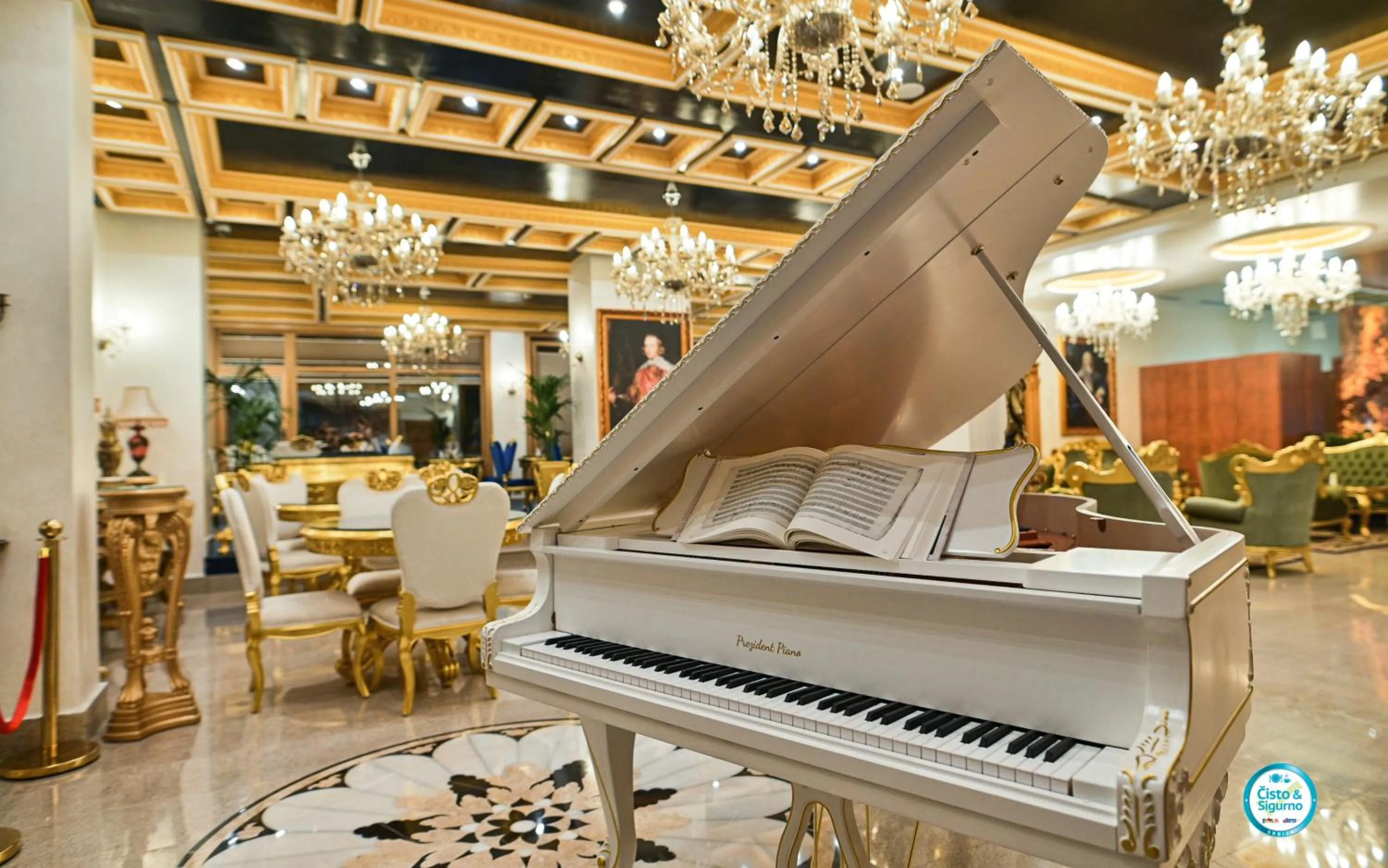 Lounge or bar in Prezident Palace Belgrade - Adults Only