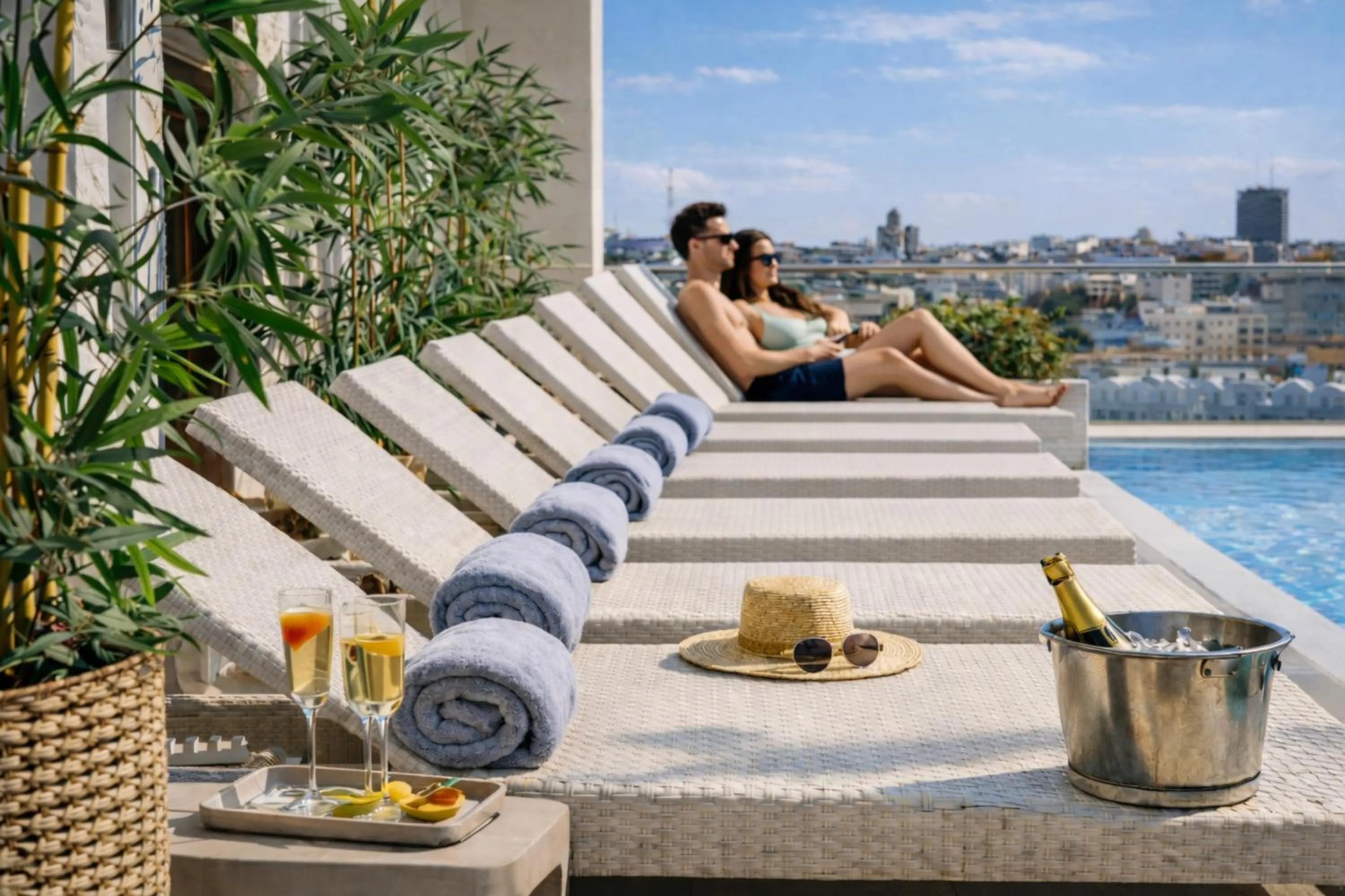 City view in Prezident Palace Belgrade - Luxury Boutique Hotel & Spa