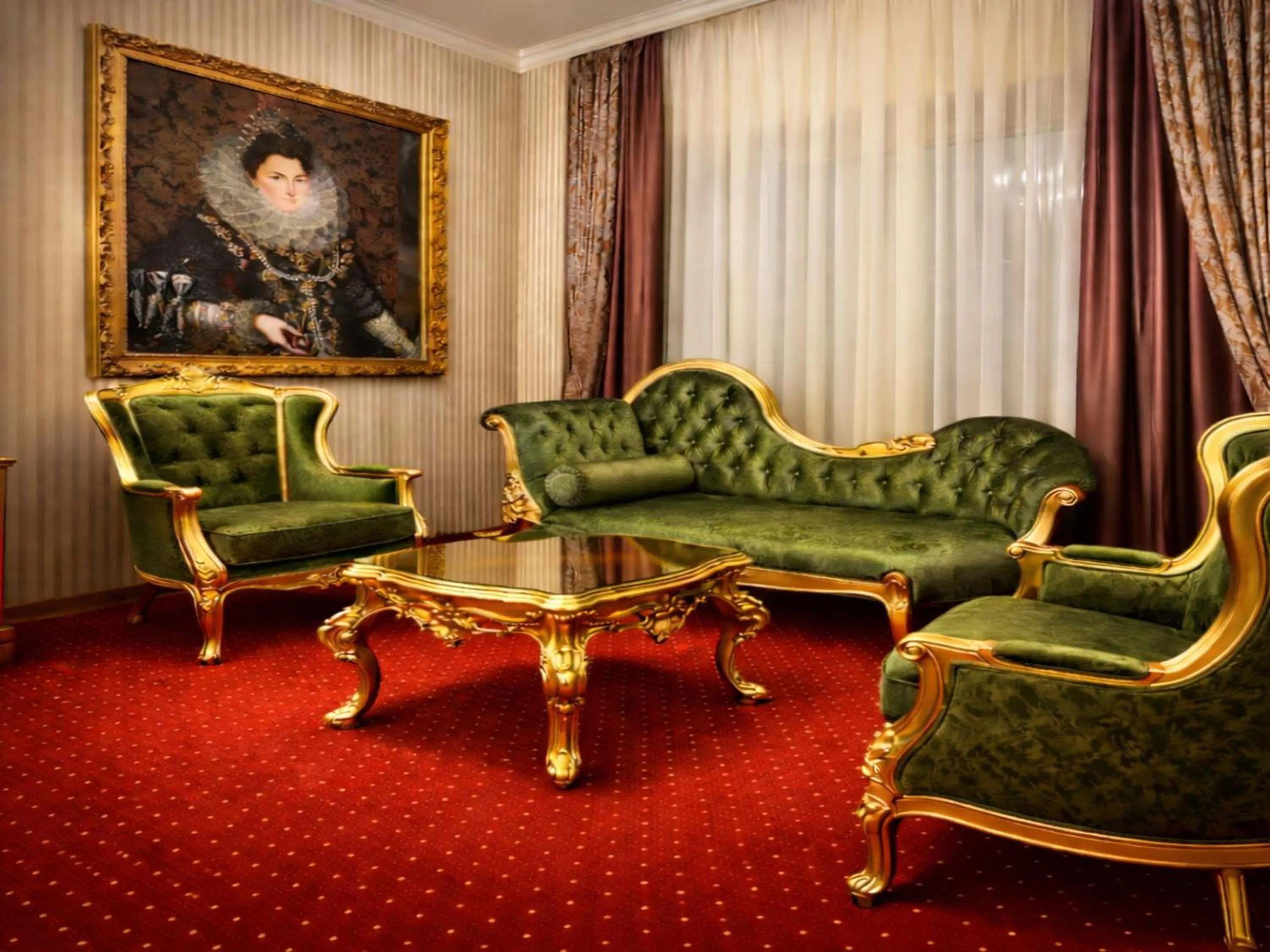 Living room in Prezident Palace Belgrade - Luxury Boutique Hotel & Spa