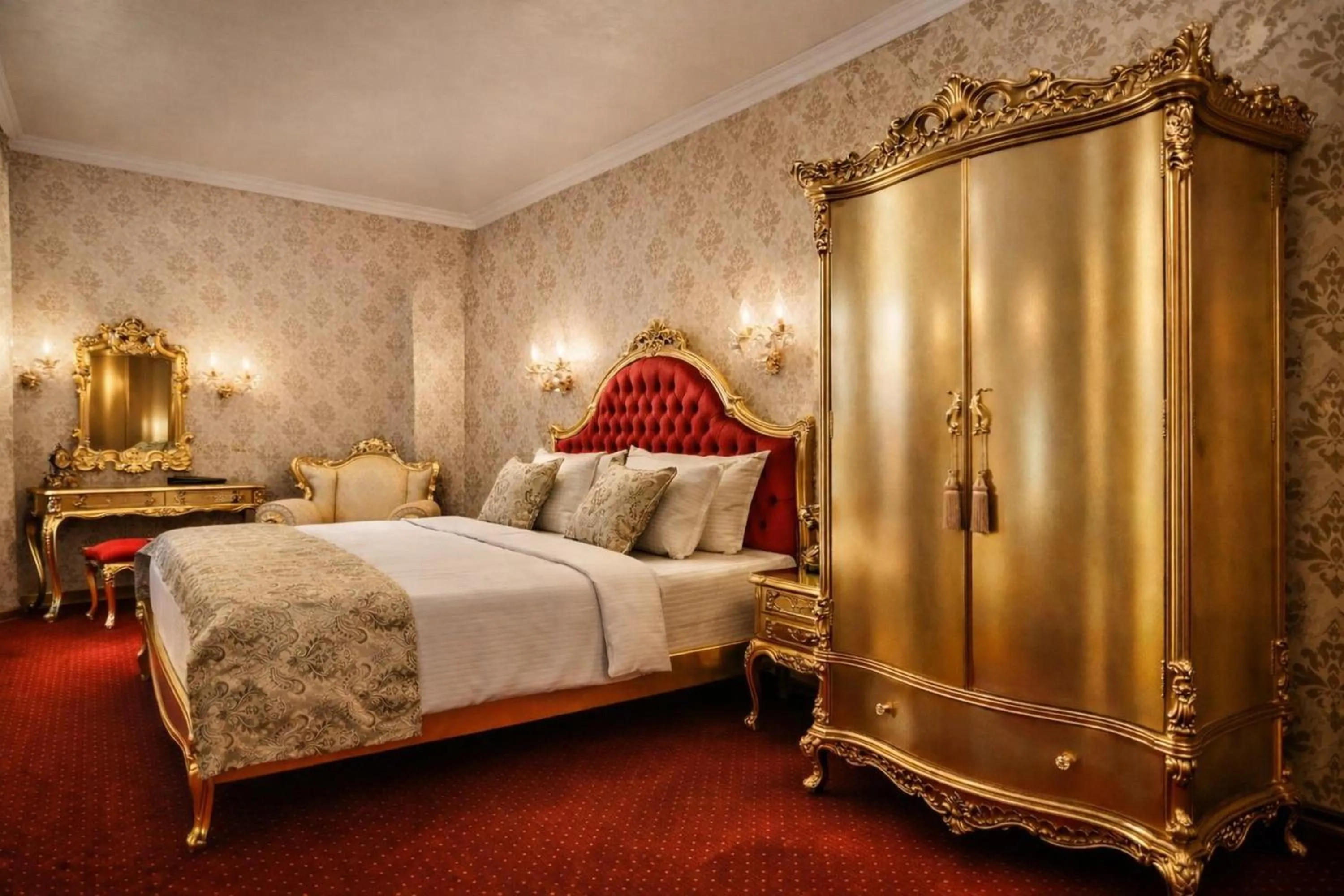 Bedroom, Bed in Prezident Palace Belgrade - Luxury Boutique Hotel & Spa