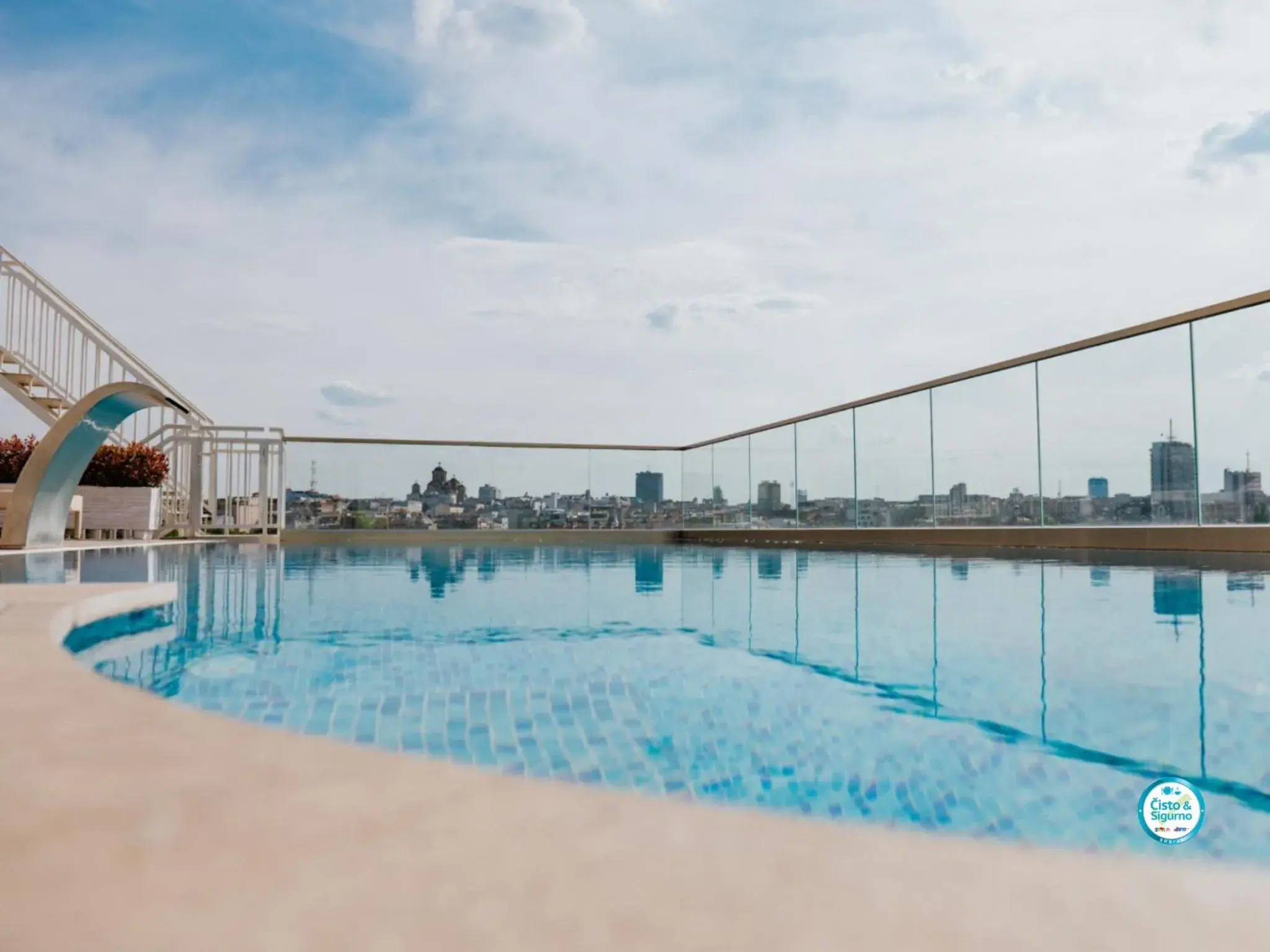 Swimming pool in Prezident Palace Belgrade - Adults Only Swimming pool in Prezident Palace Belgrade - Adults Only