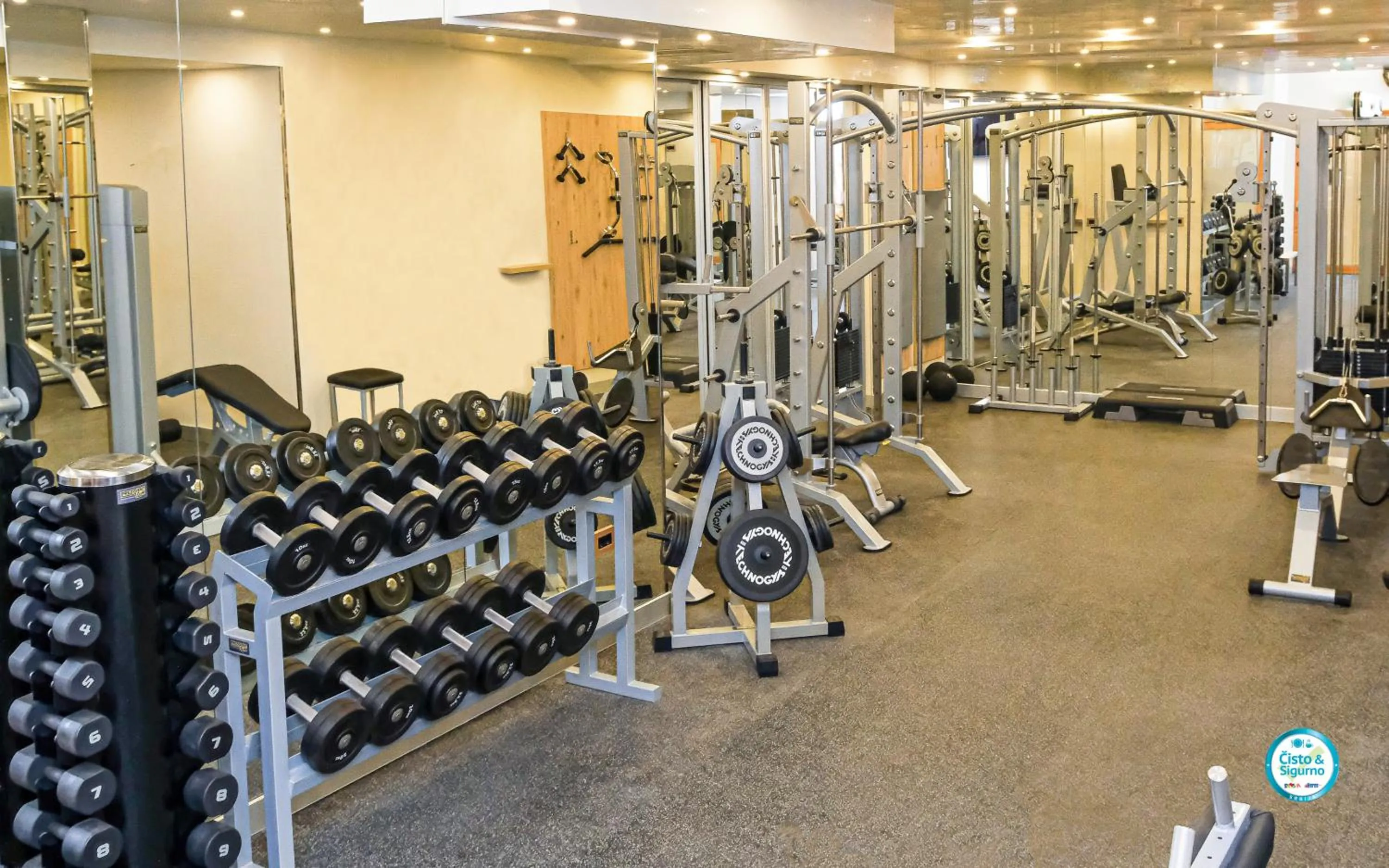Fitness centre/facilities in Prezident Palace Belgrade - Adults Only