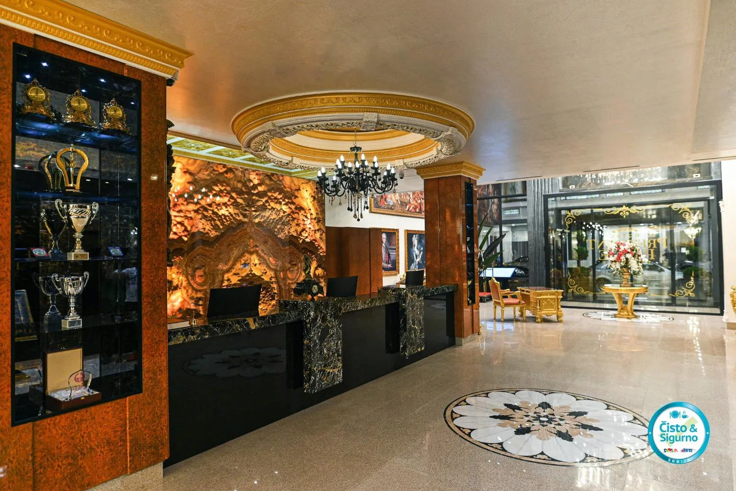 Lobby or reception in Prezident Palace Belgrade - Adults Only