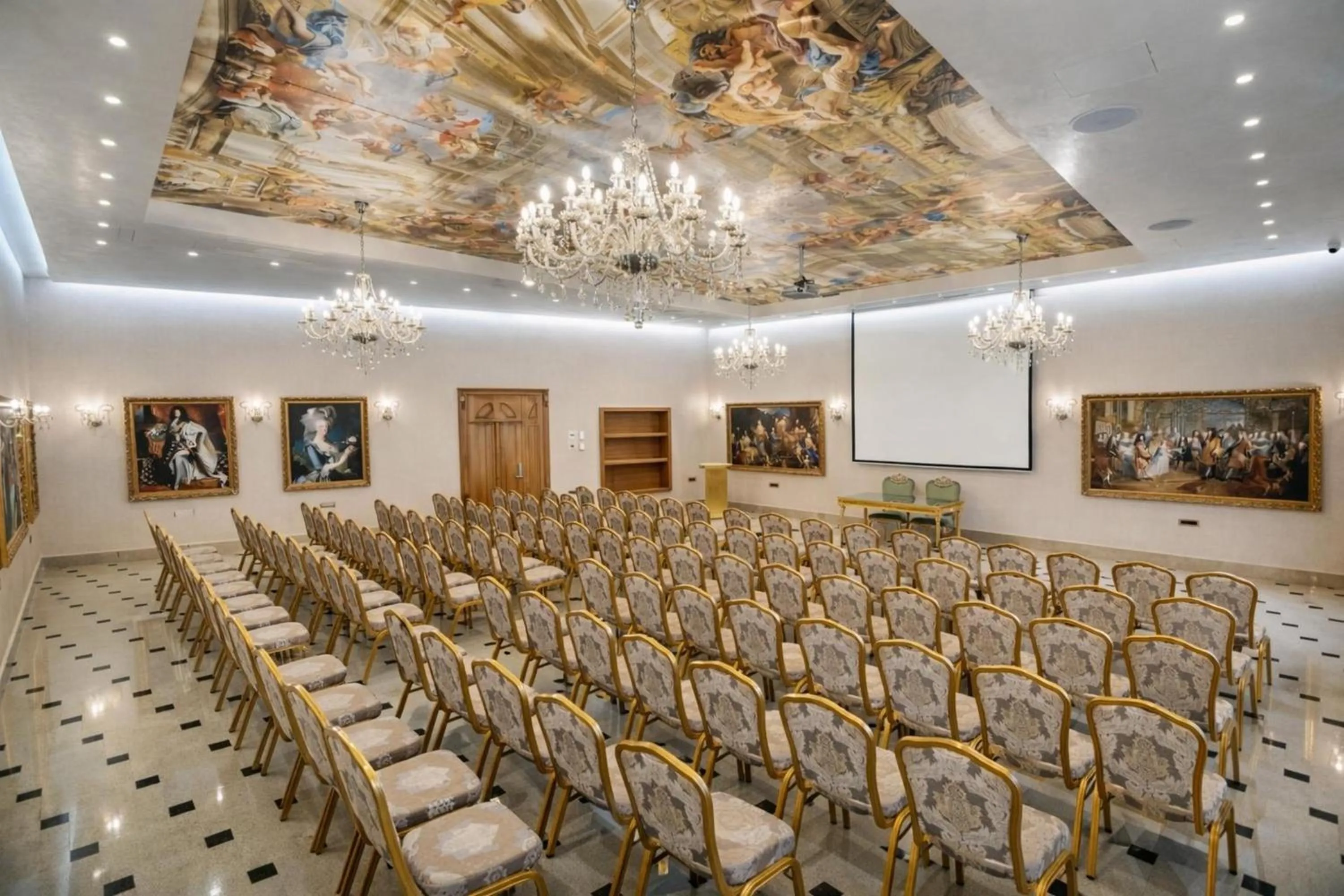 Meeting/conference room in Prezident Palace Belgrade - Luxury Boutique Hotel & Spa