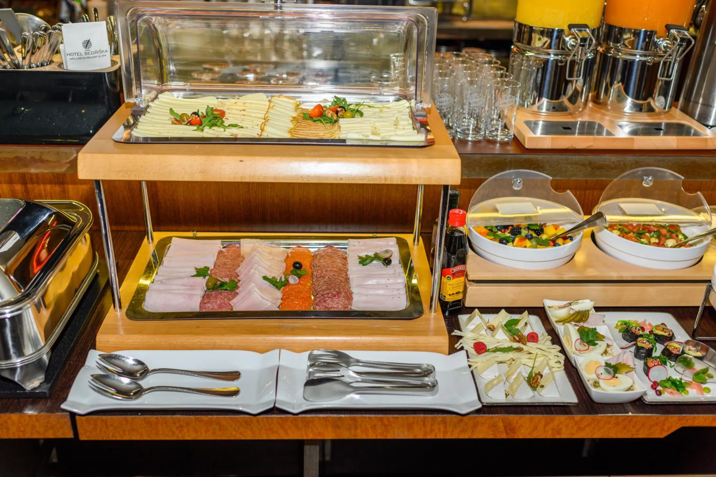 Breakfast in Hotel Bedriska Wellness Resort & Spa