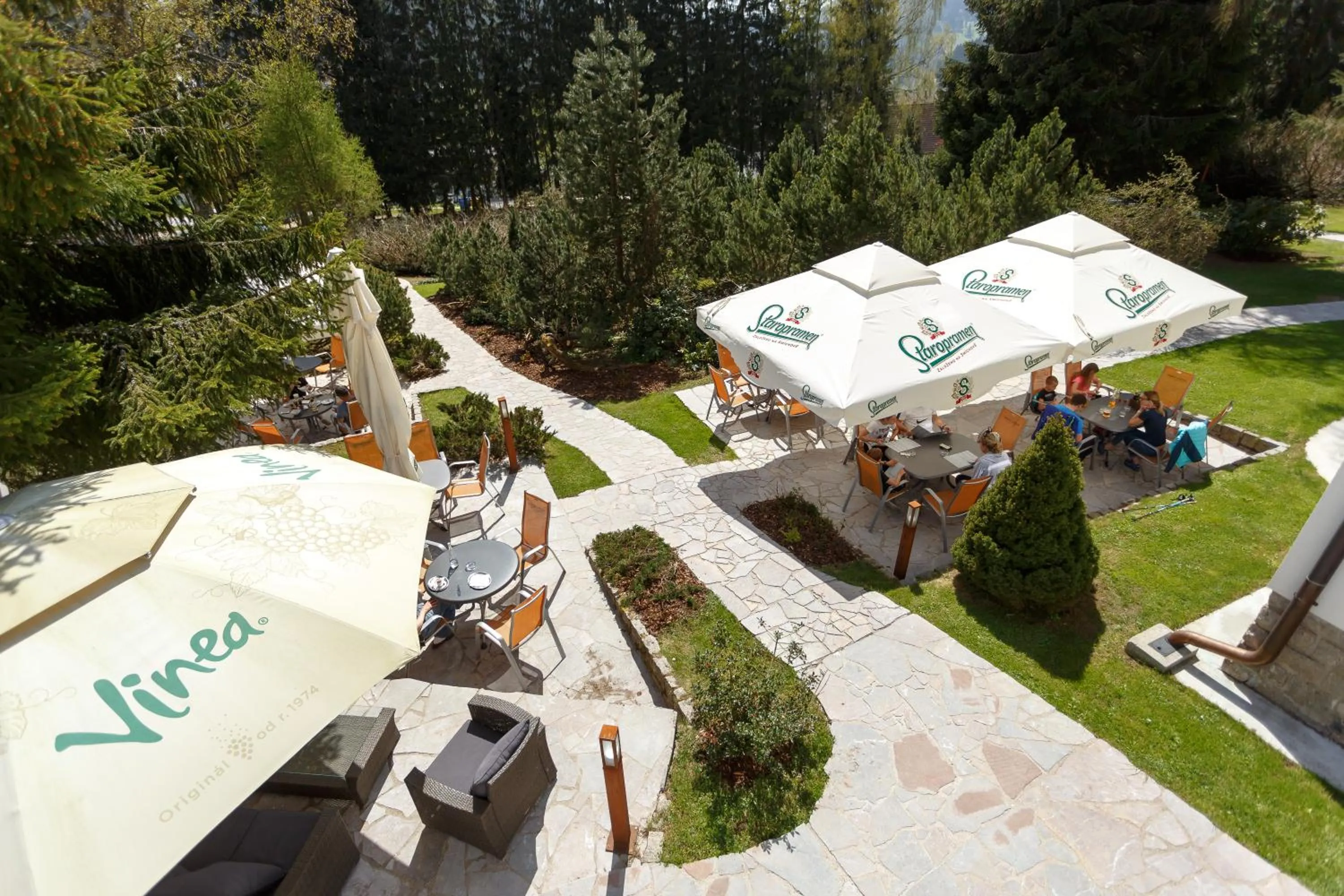 Garden in Hotel Bedriska Wellness Resort & Spa