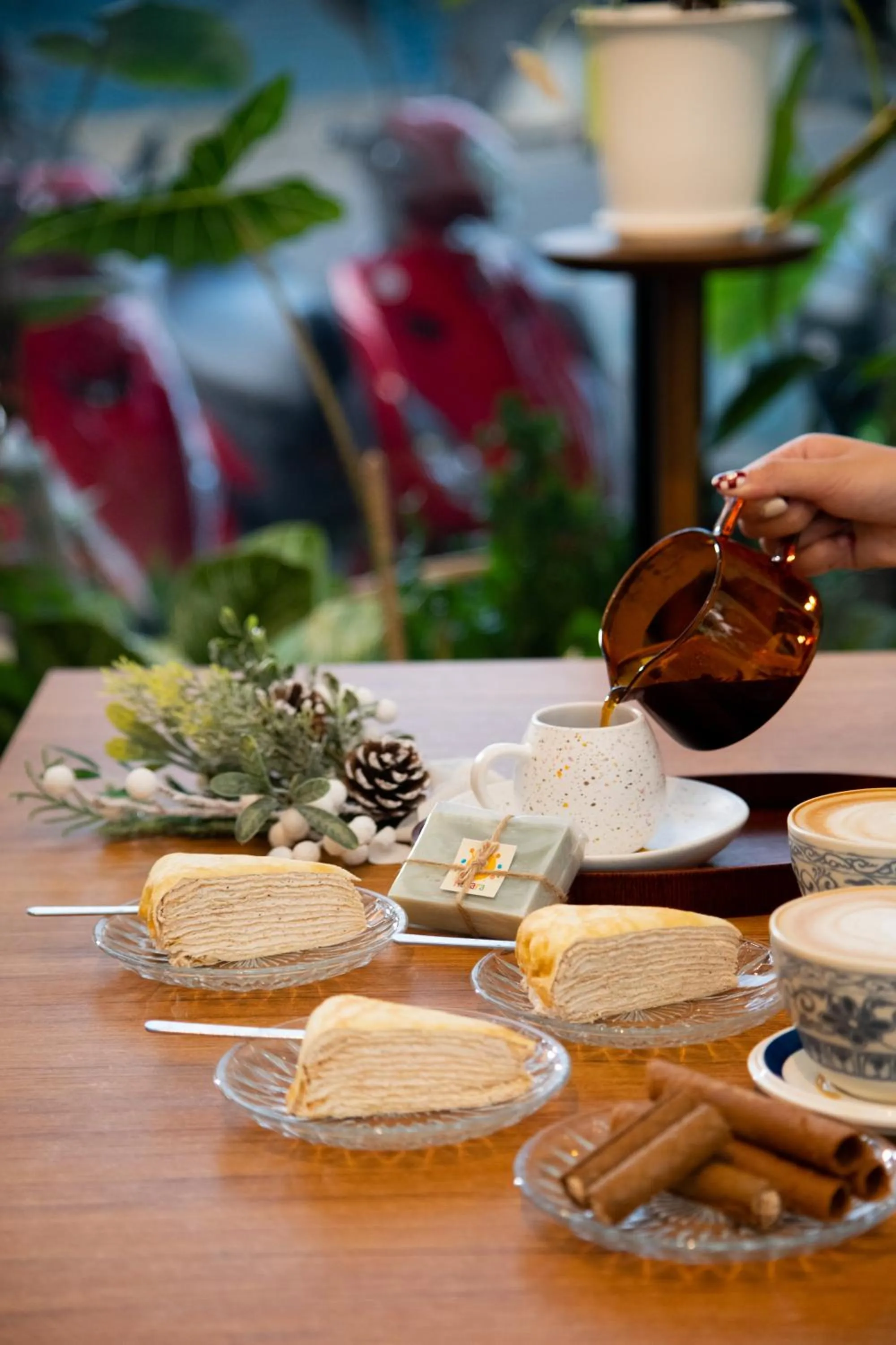 Food and drinks in Lixia Hostel