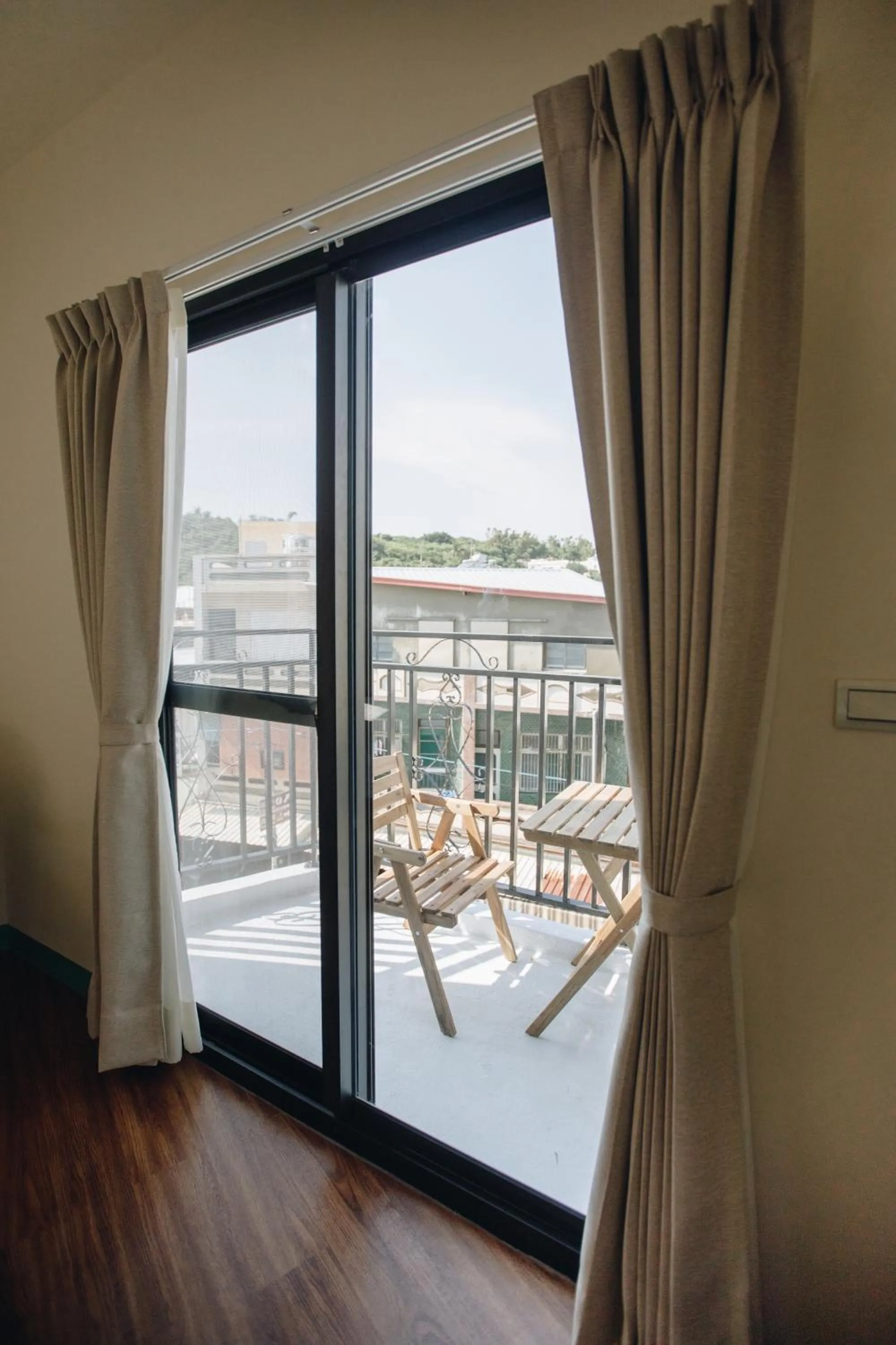 Patio in Lixia Hostel