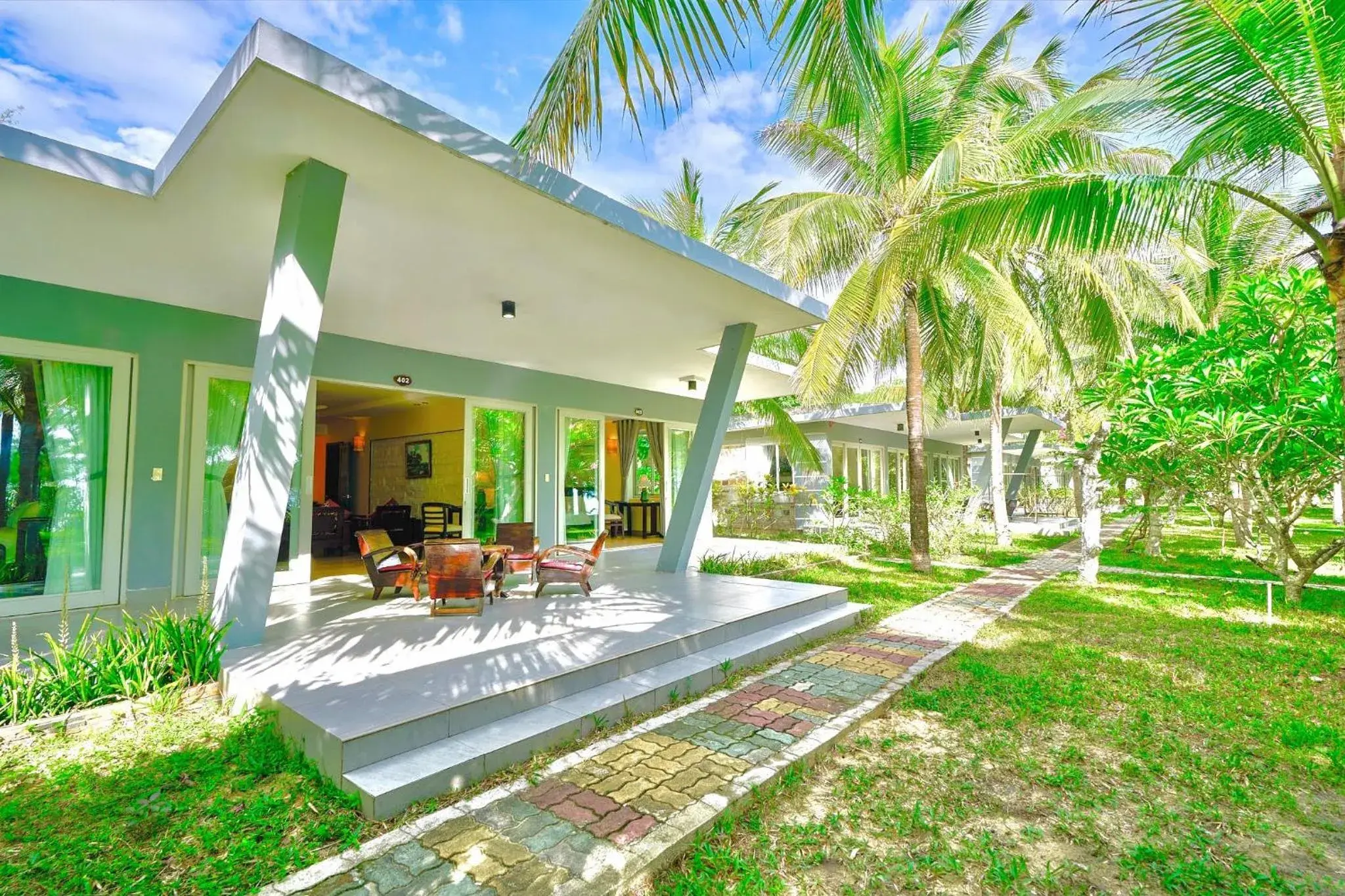 Property building in Lang Co Beach Resort Property building in Lang Co Beach Resort