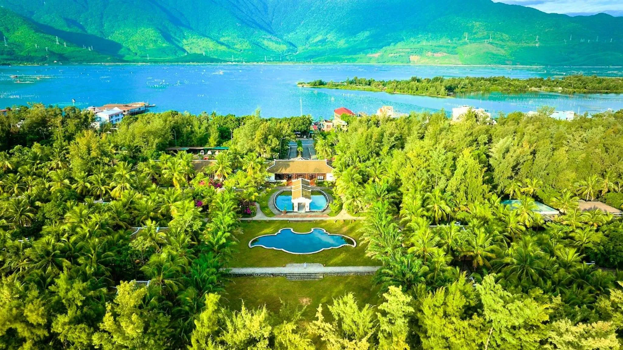 Natural landscape in Lang Co Beach Resort