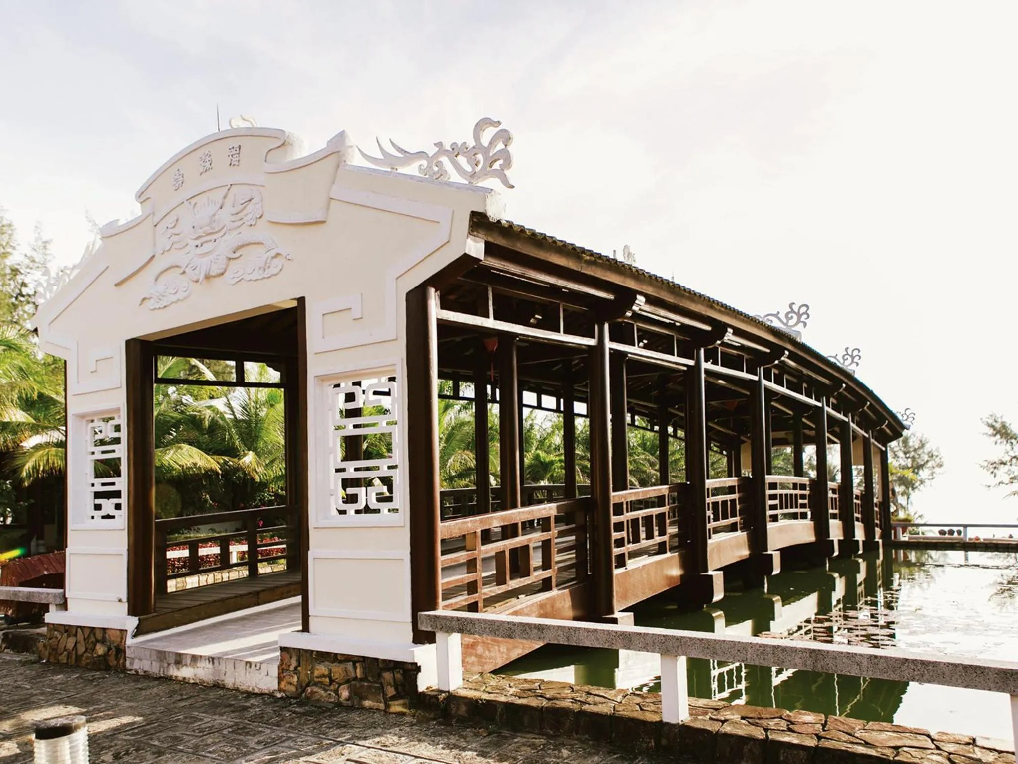 Facade/entrance in Lang Co Beach Resort