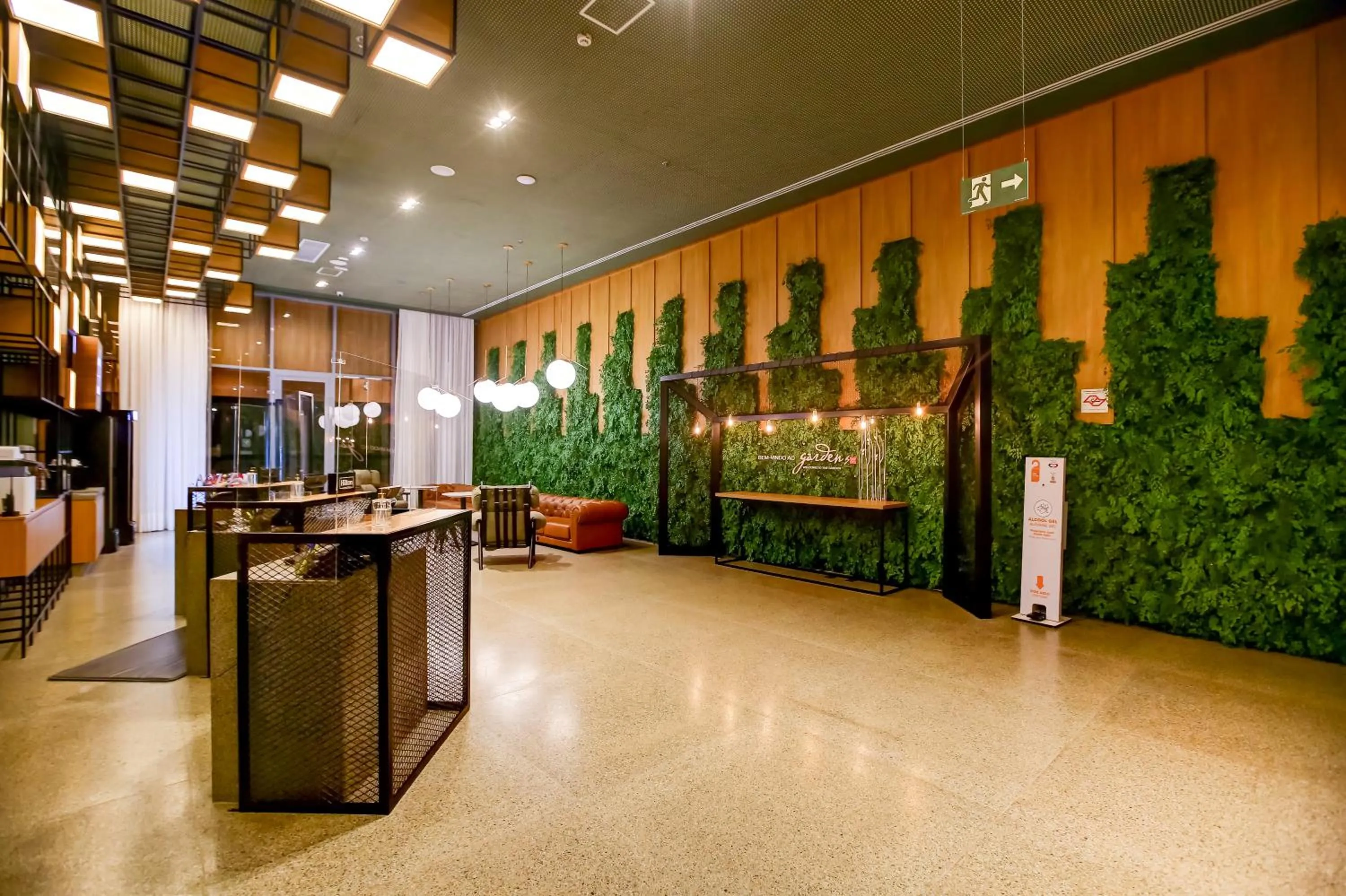 Lobby or reception in Hilton Garden Inn Rebouças