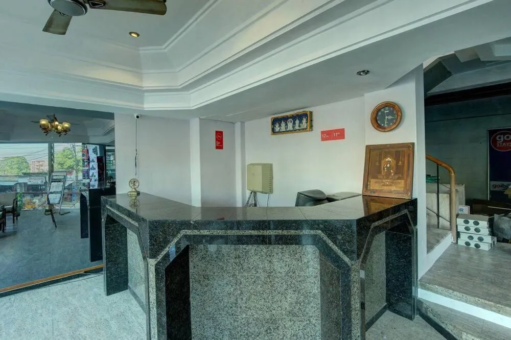 Communal lounge/ TV room in Padmam Hotel