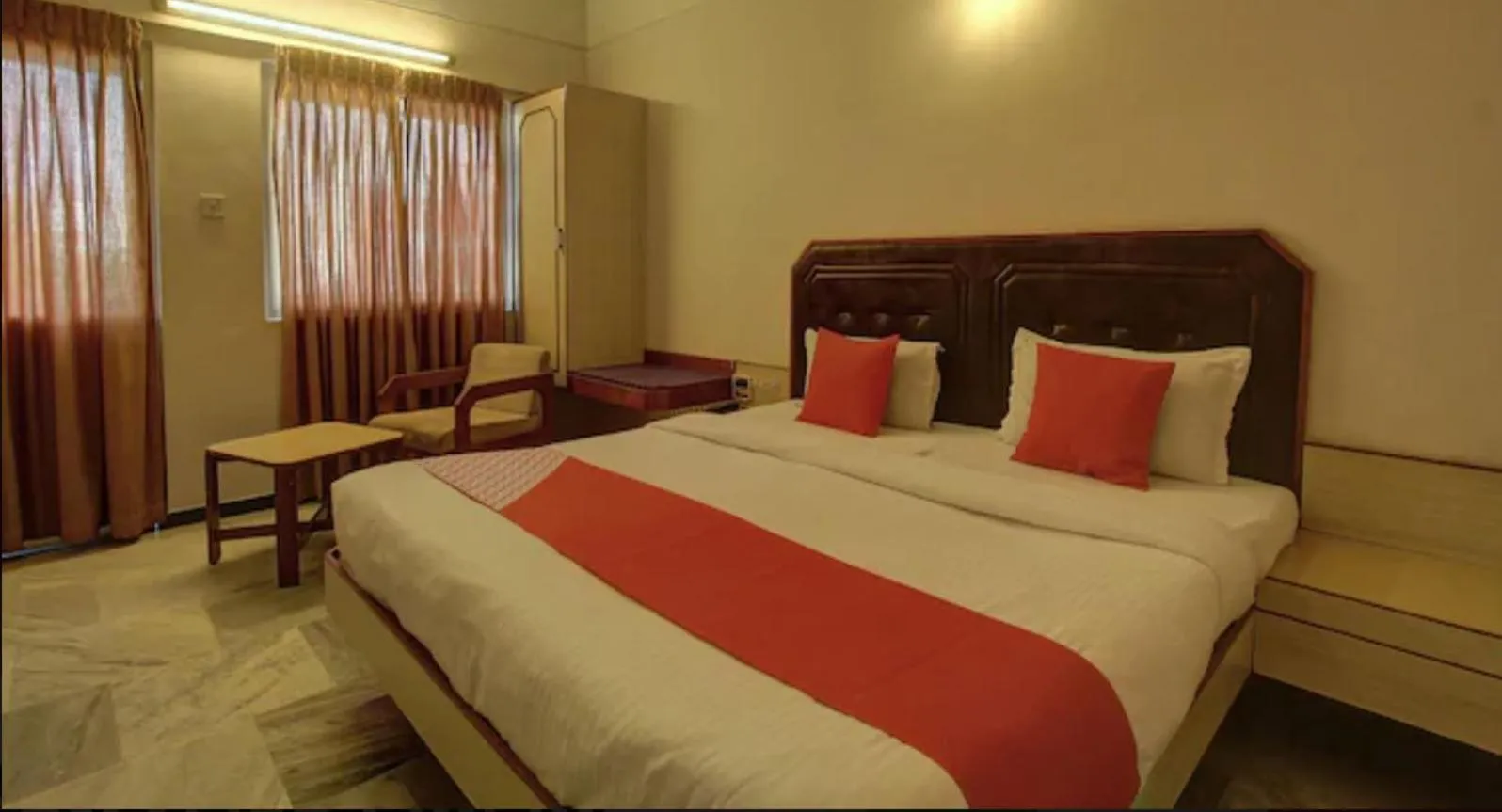 Bed in Padmam Hotel