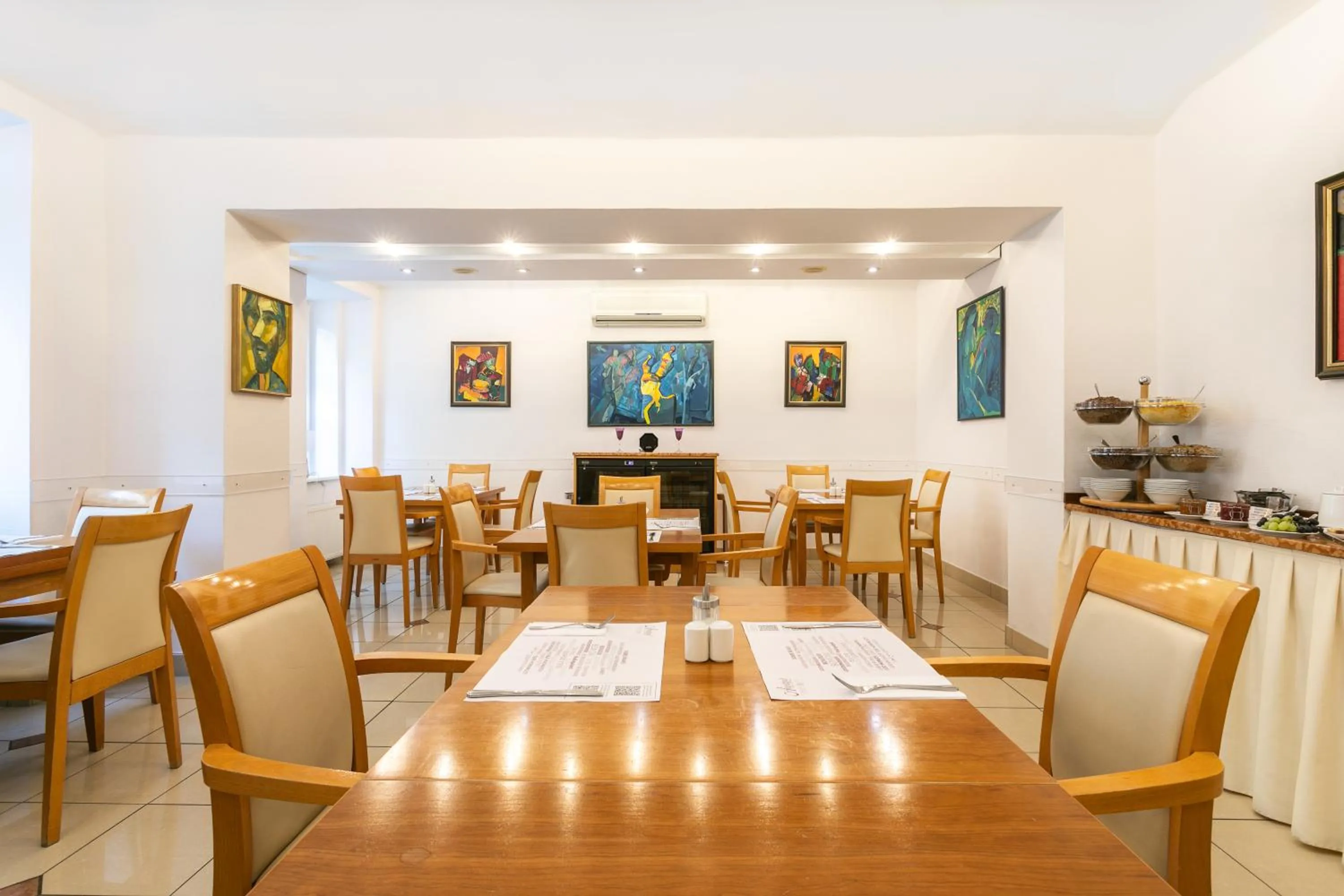 Breakfast in Ametyst Hotel Praha