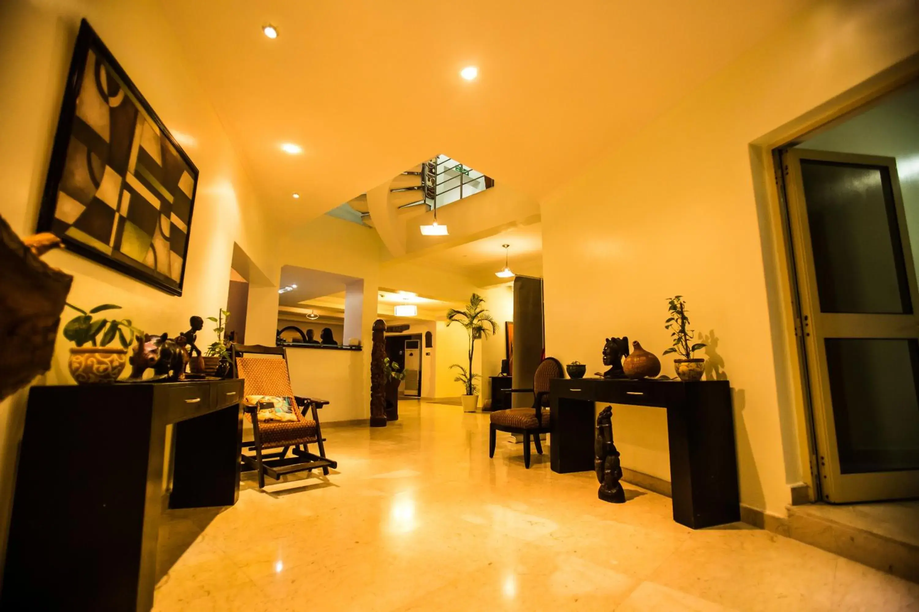 Lobby or reception in Hotel Bon Voyage Lobby or reception in Hotel Bon Voyage
